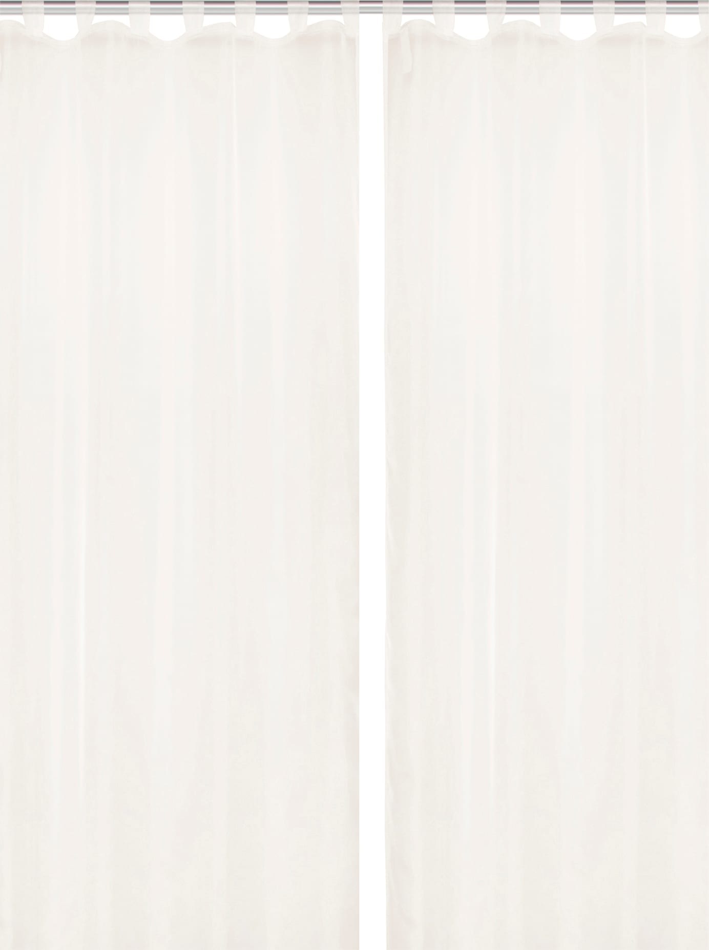 heine home Gardine Schlaufen 1 Stk. tlg.