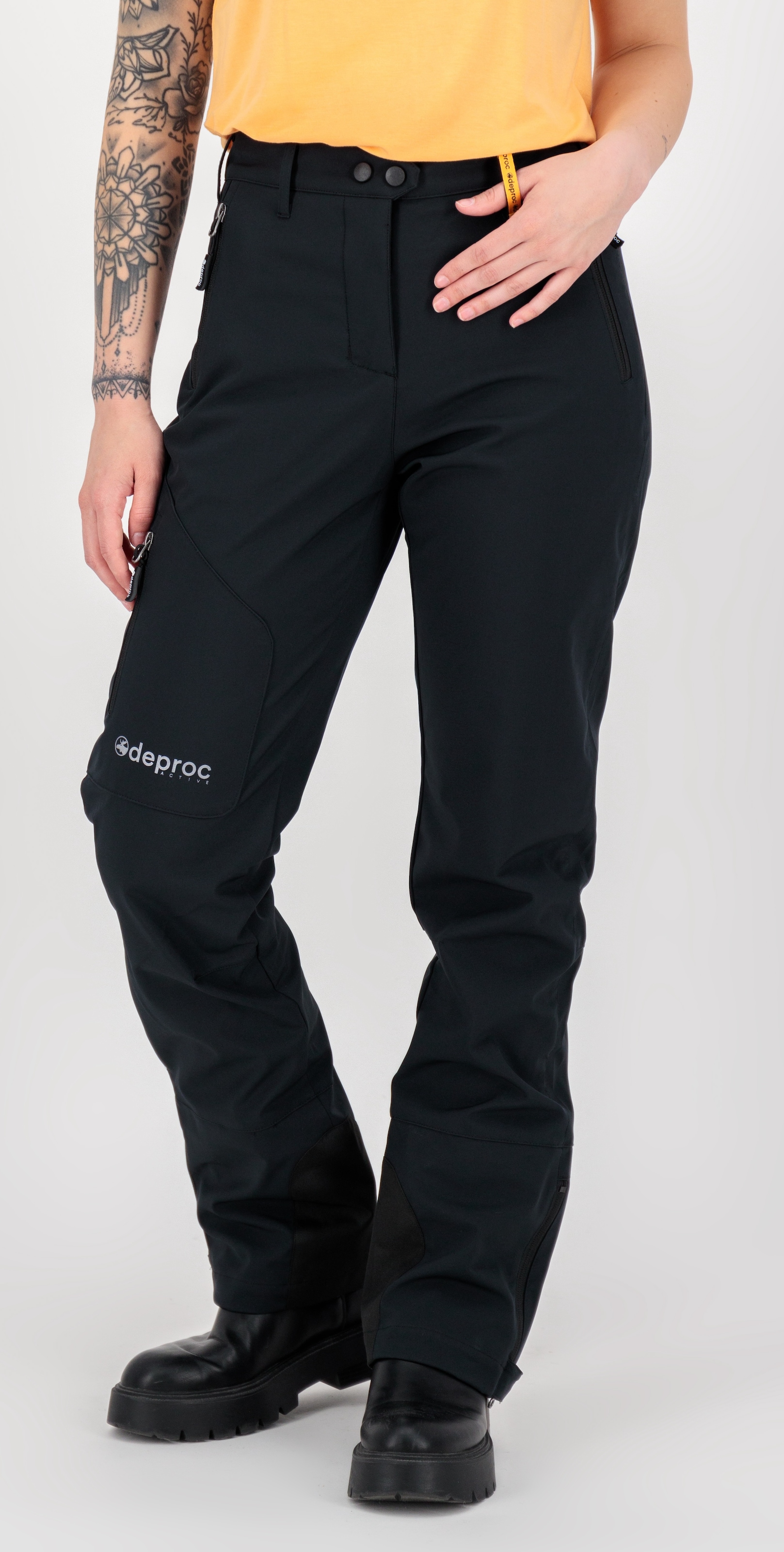 DEPROC Active Softshellhose "STERLING WOMEN mit Schneefang" auch in Großen günstig online kaufen