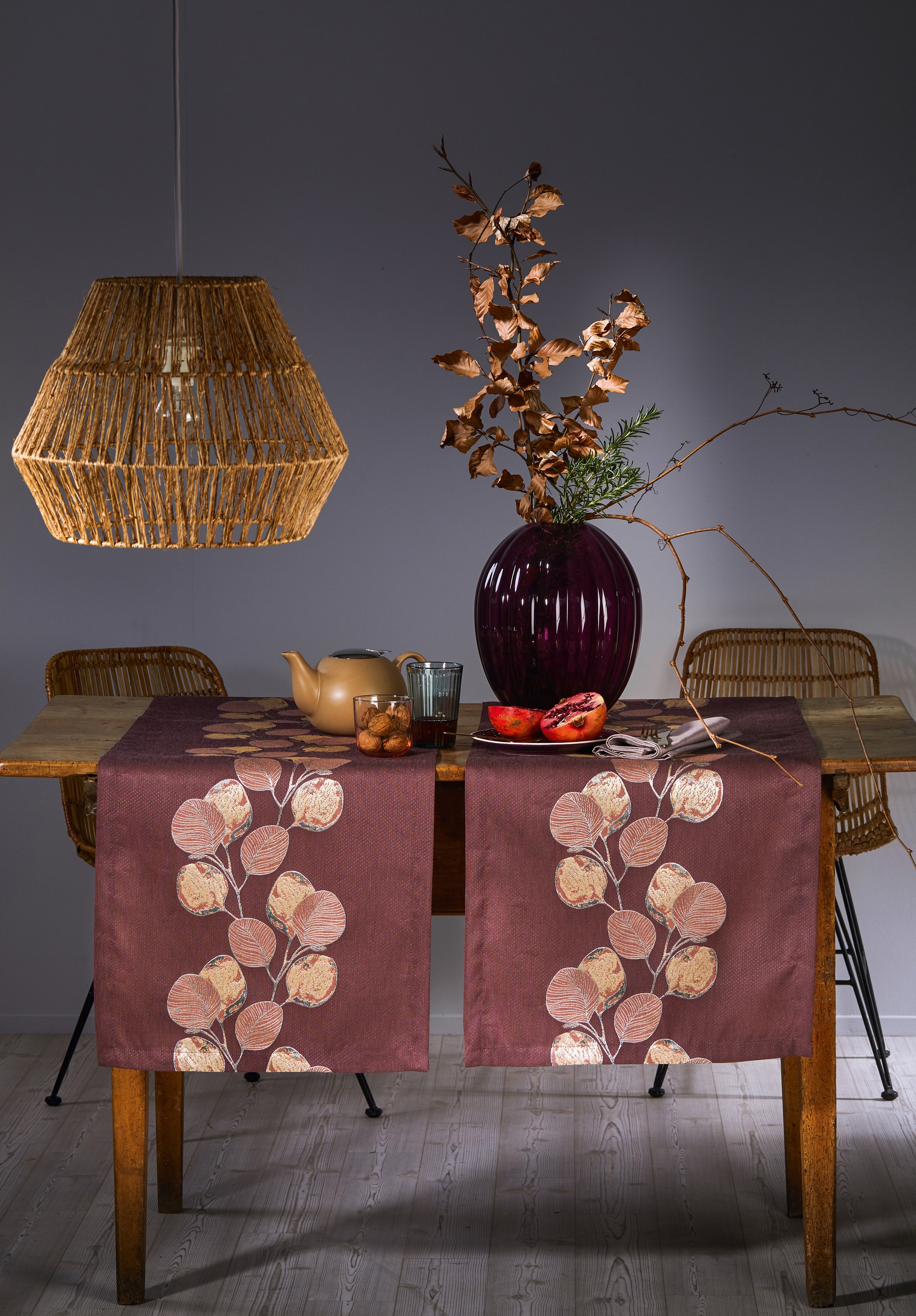 APELT Tischläufer "2717 LOFT STYLE, Jacquard" günstig online kaufen