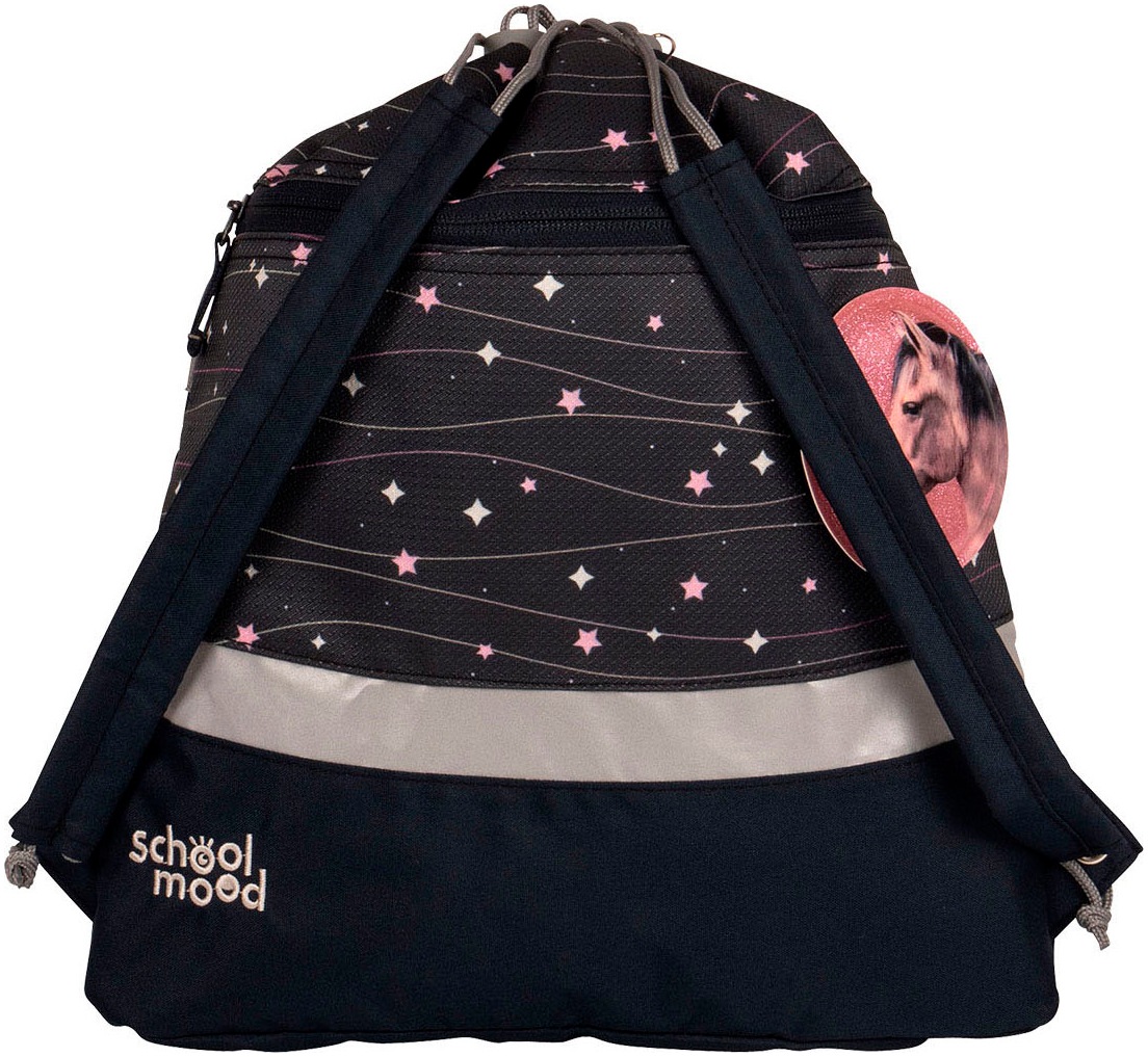 SCHOOL-MOOD® Schulranzen »Timeless Pro«, retroreflektierende Flächen