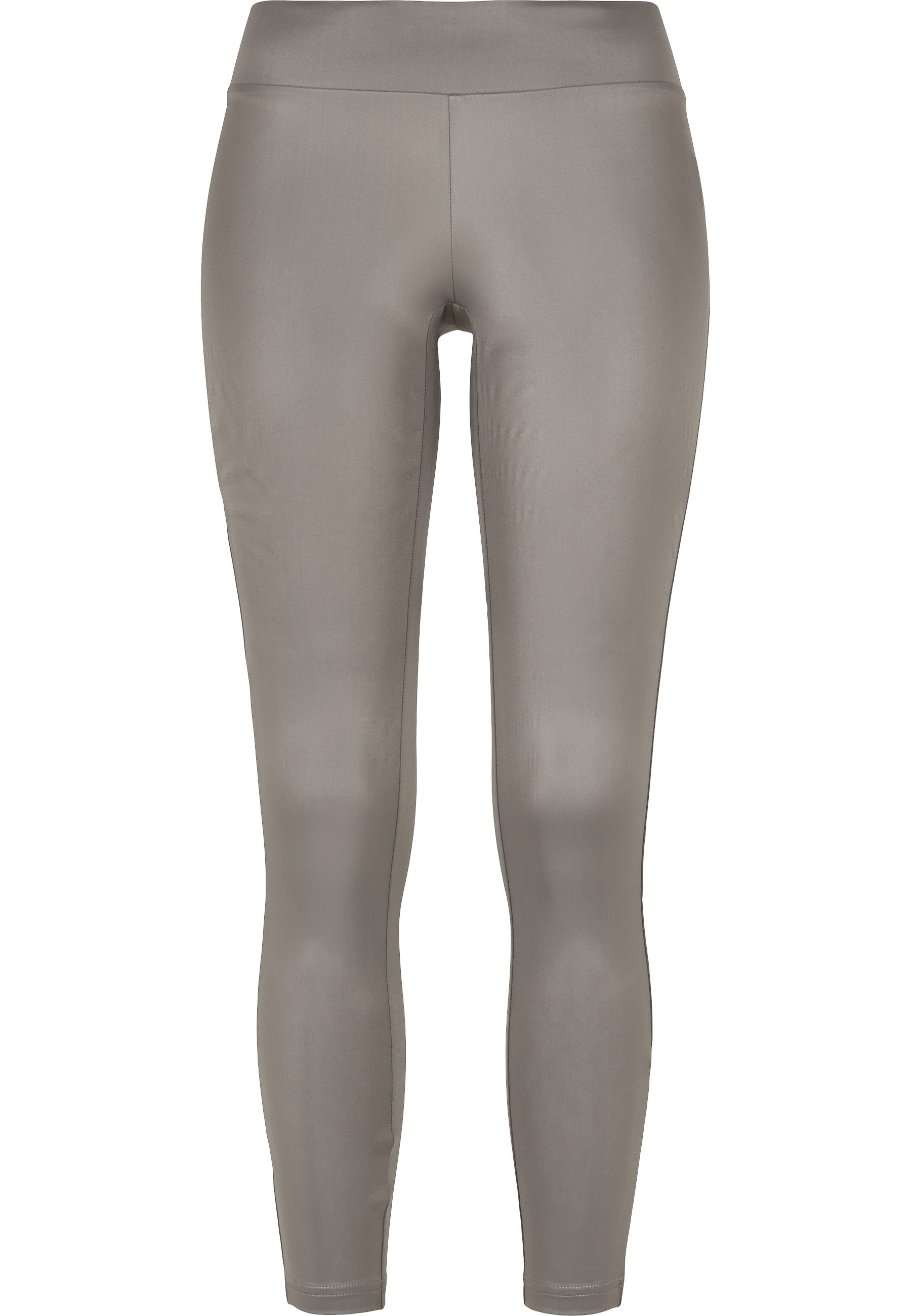 URBAN CLASSICS Stoffhose "Urban Classics Damen Ladies Synthetic Leather Cycle Shorts"