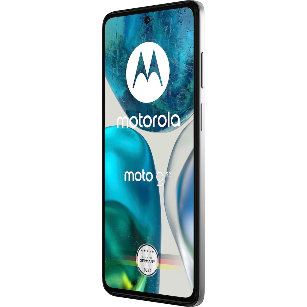 Motorola Smartphone »moto G52«, (16,76 cm/6,6 Zoll, 128 GB Speicherplatz, 50 MP Kamera)