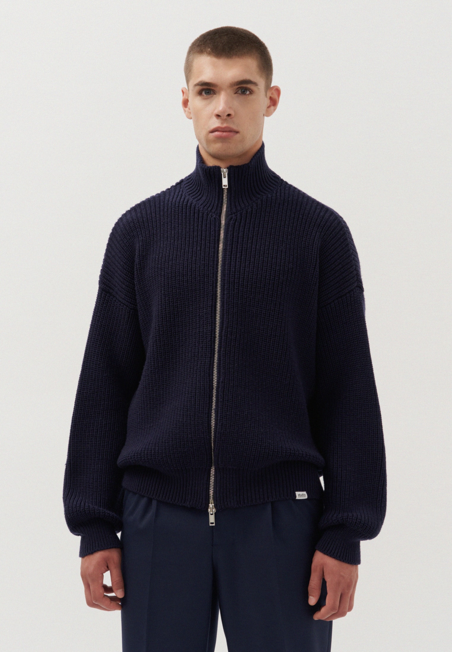 studio seidensticker Strickjacke »Studio«, Sweater Uni