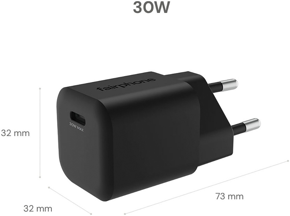 Fairphone USB-Ladegerät »30 W USB-C Schnellladegerät«