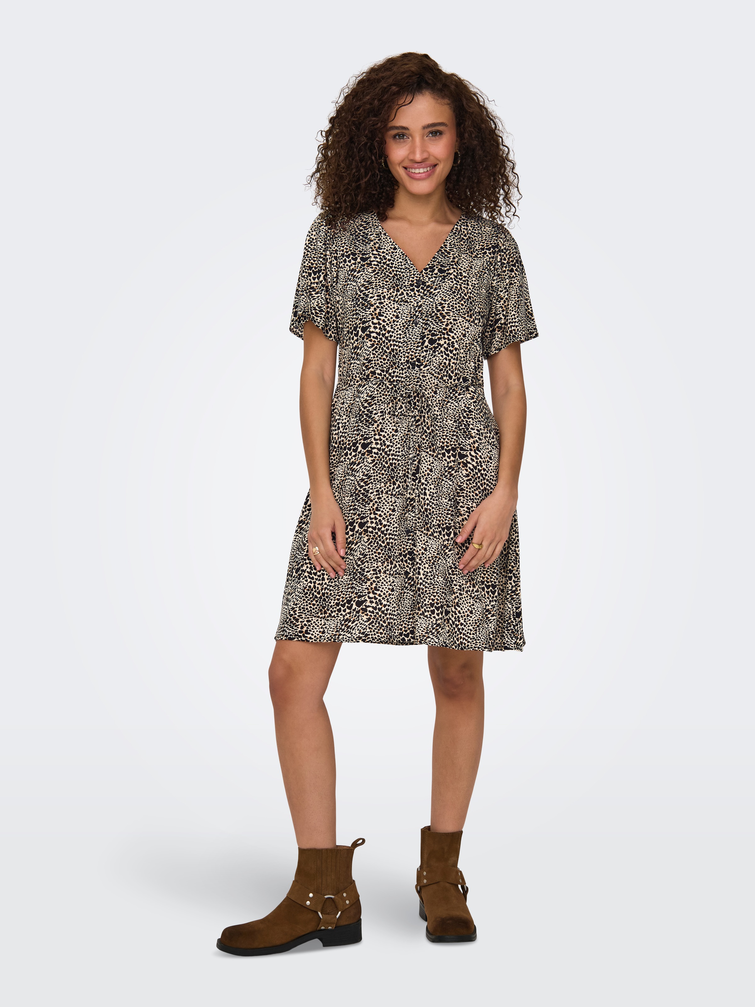 ONLY Minikleid »ONLEVIDA S/S SHORT DRESS WVN NOOS«