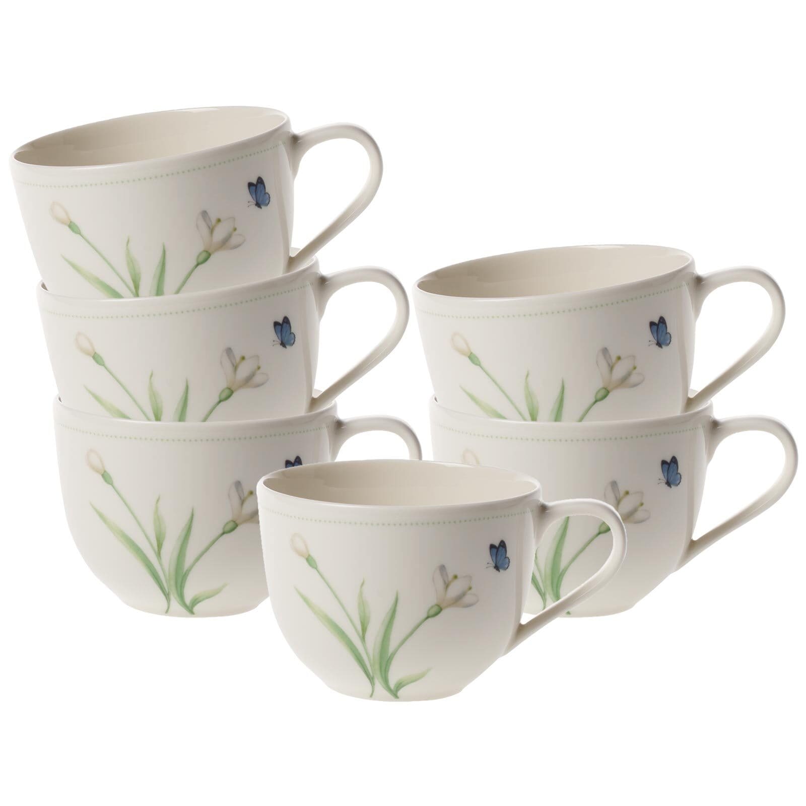 Villeroy & Boch Tasse "Kaffeetassen Colourful Spring 230 ml 6er Set bunt" günstig online kaufen