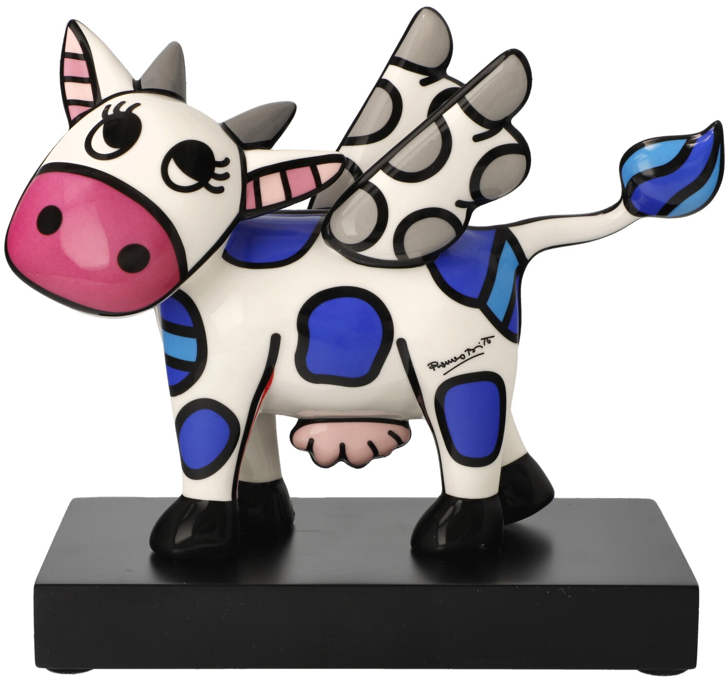 Goebel Sammelfigur »Britto«, Pop Art, Porzellan, Romero Britto - Flying Cow