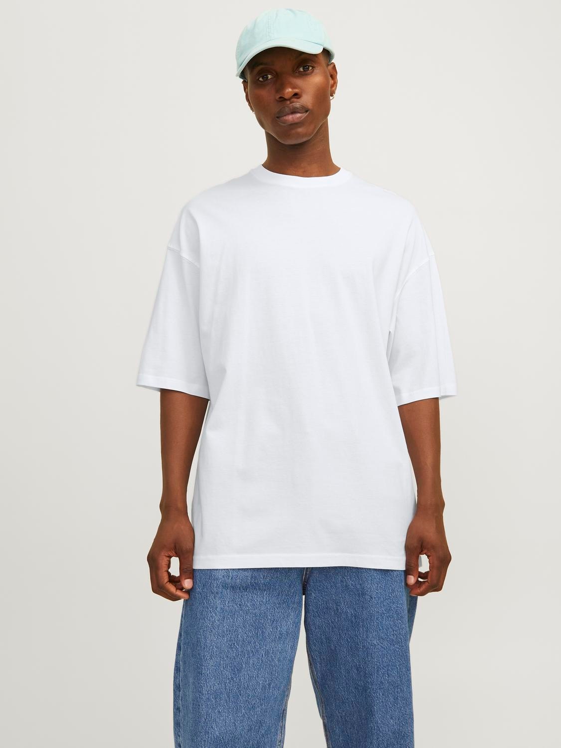 Jack & Jones Rundhalsshirt "JJECHARGE TEE O-NECK NOOS", mit Rundhalsausschnitt