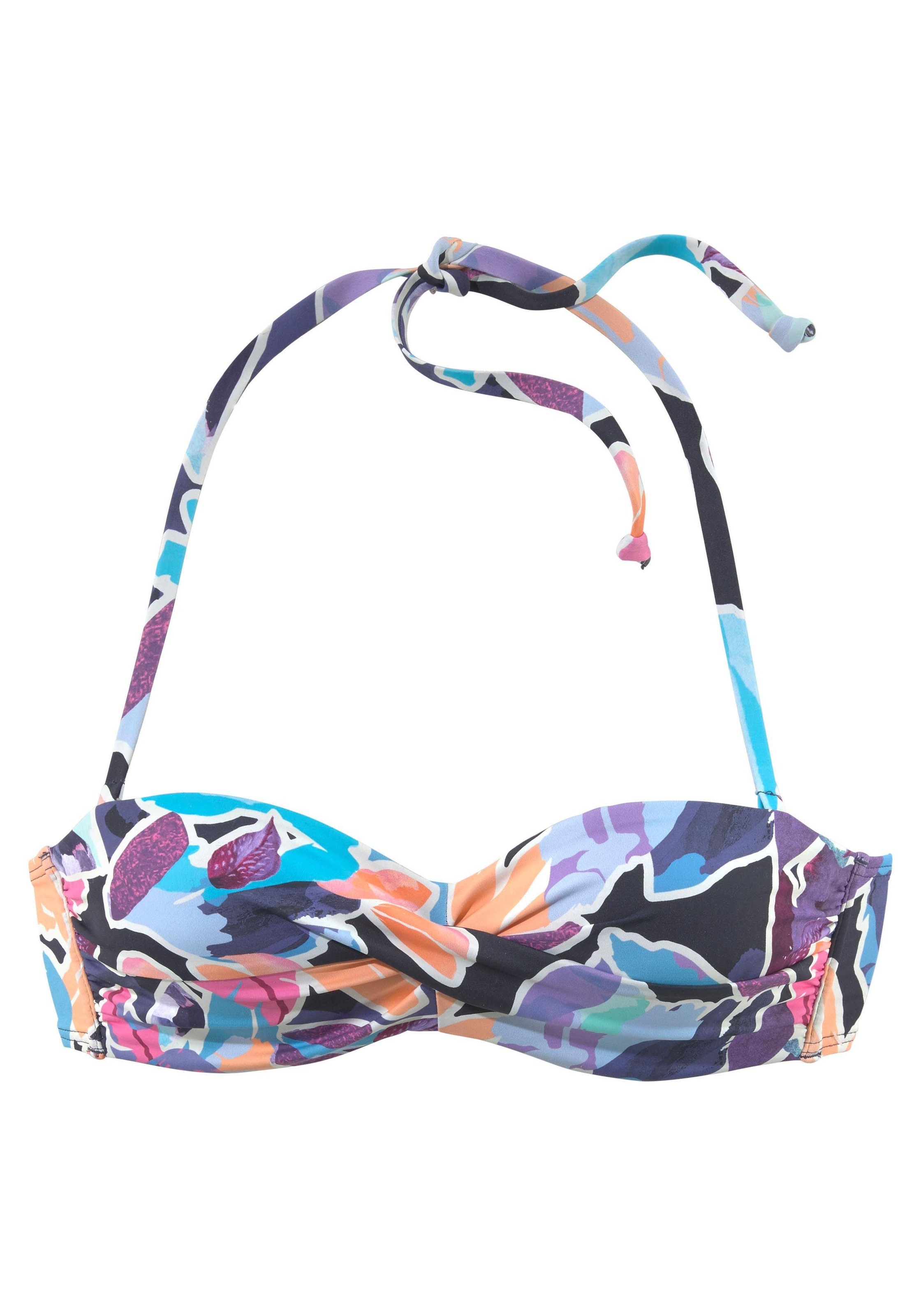 Sunseeker Bügel-Bandeau-Bikini-Top "Tahiti" mit getwisteten Cups günstig online kaufen