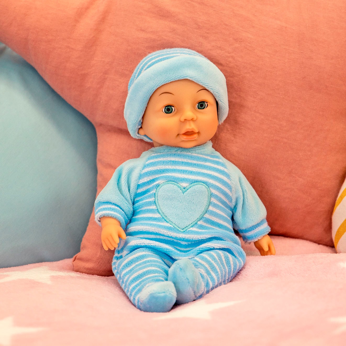 Bayer Babypuppe »My First Baby, 28 cm blau«