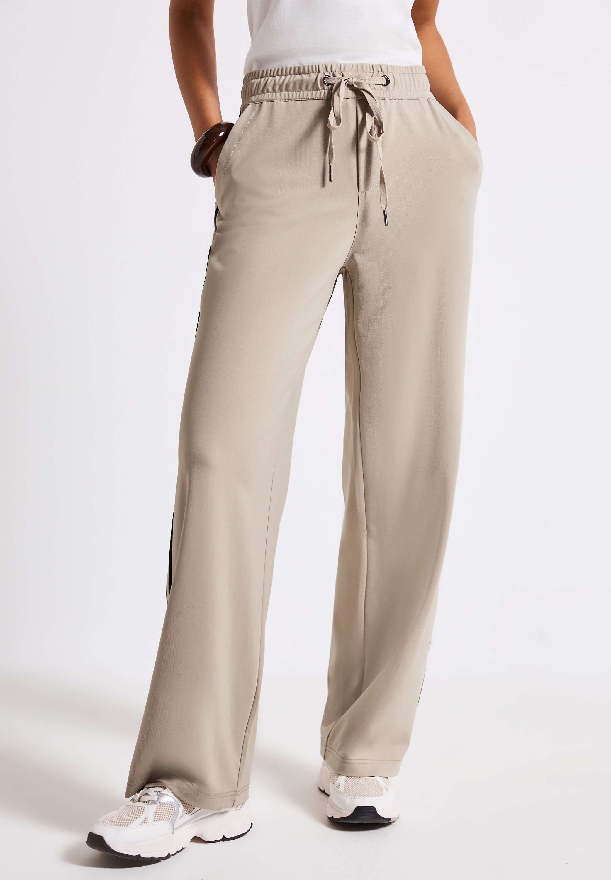 STREET ONE Stoffhose, High Waist günstig online kaufen