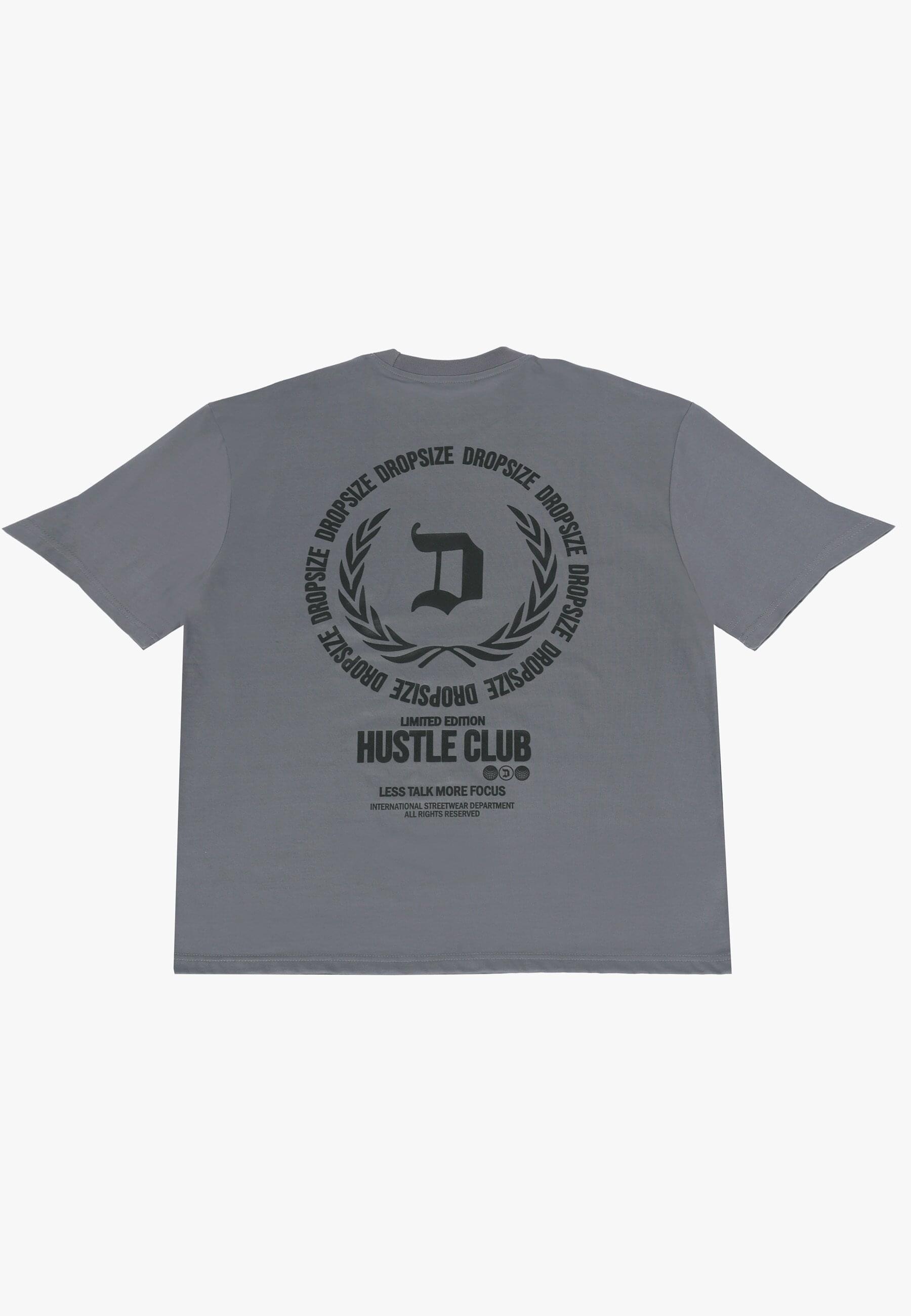 Dropsize T-Shirt "Dropsize HEAVY OVERSIZE HUSTLE CLUB CIRCLE T-SHIRT" 1 Stk günstig online kaufen