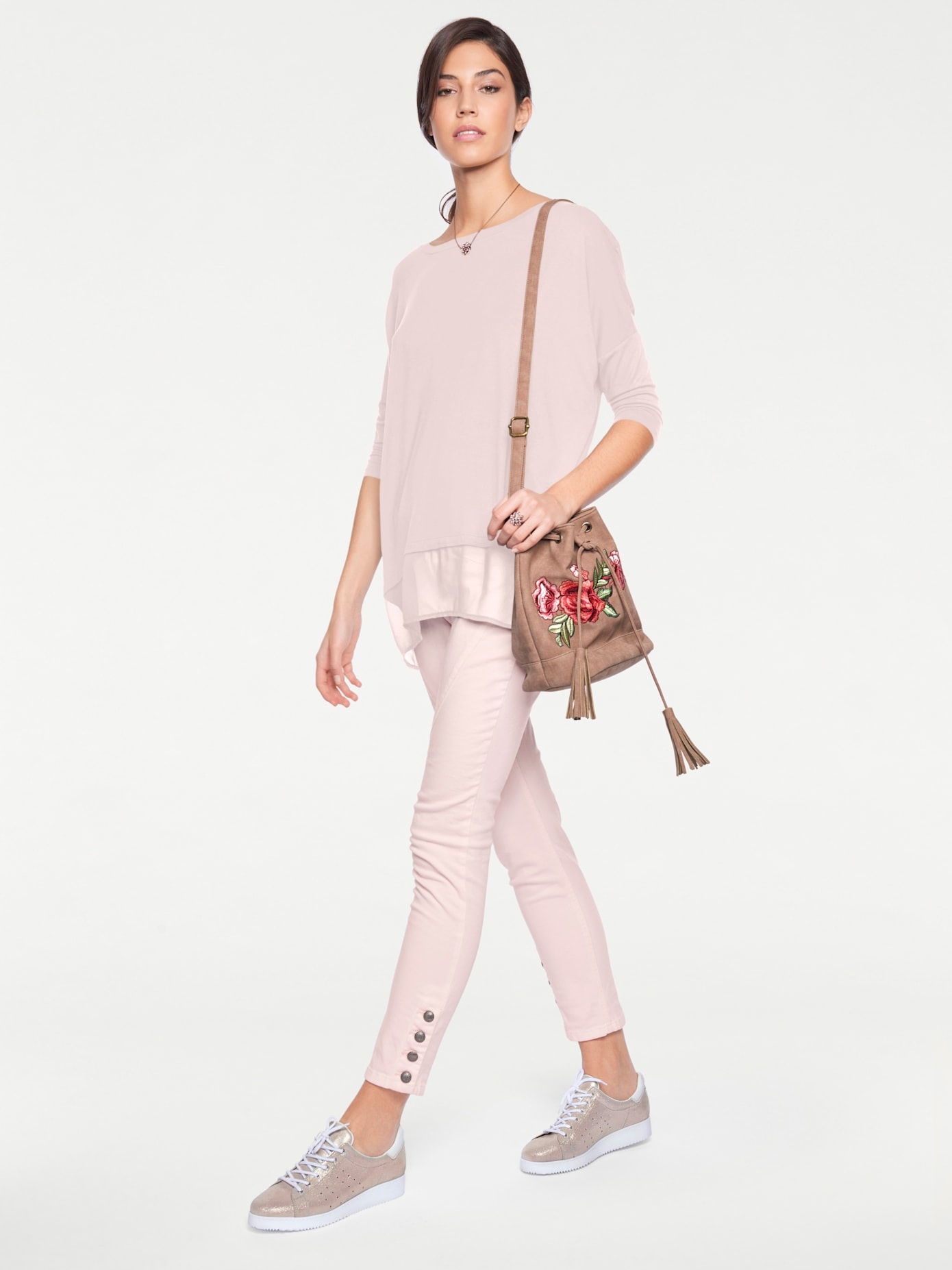 LINEA TESINI by heine Oversize-Shirt "Oversized Shirt", (1 tlg.) günstig online kaufen