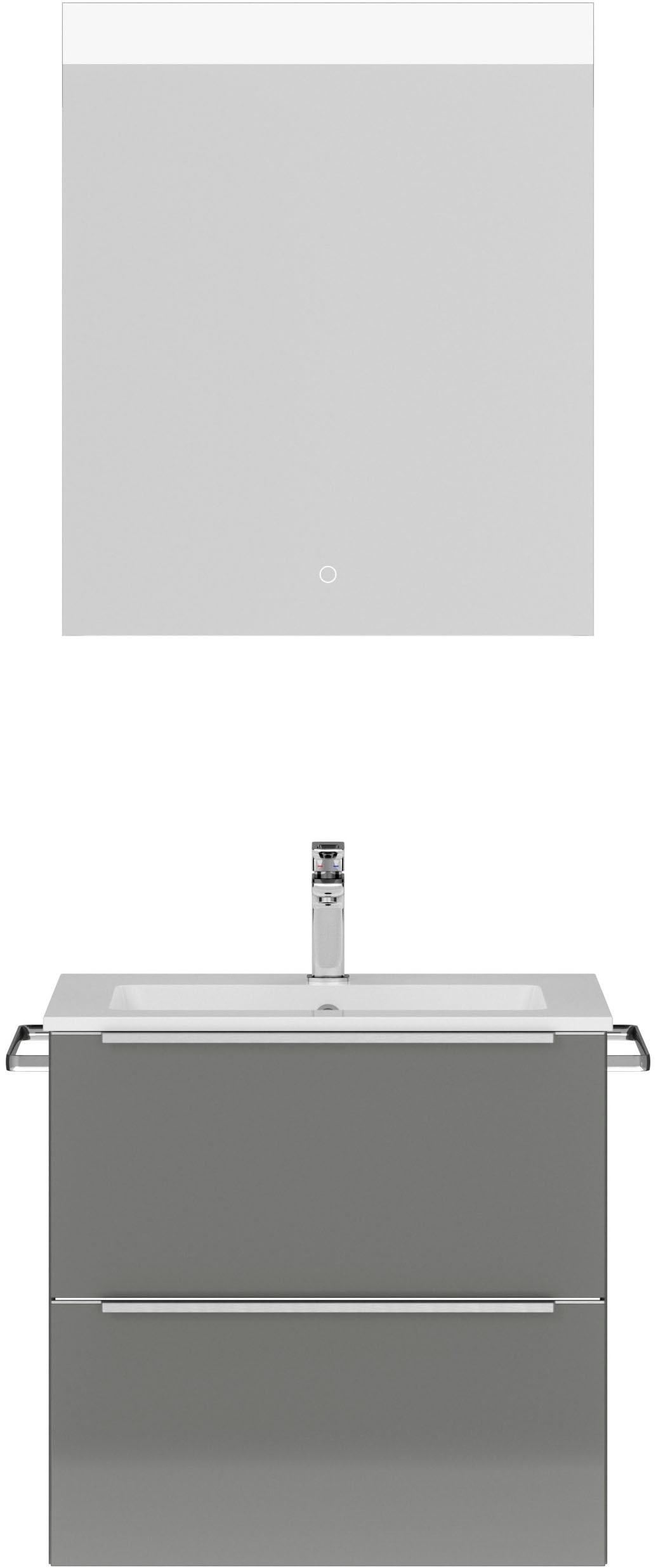 nobilia Badmöbel-Set "Levere" vormontiert, mit Soft-Close, 2 Stk. tlg. günstig online kaufen