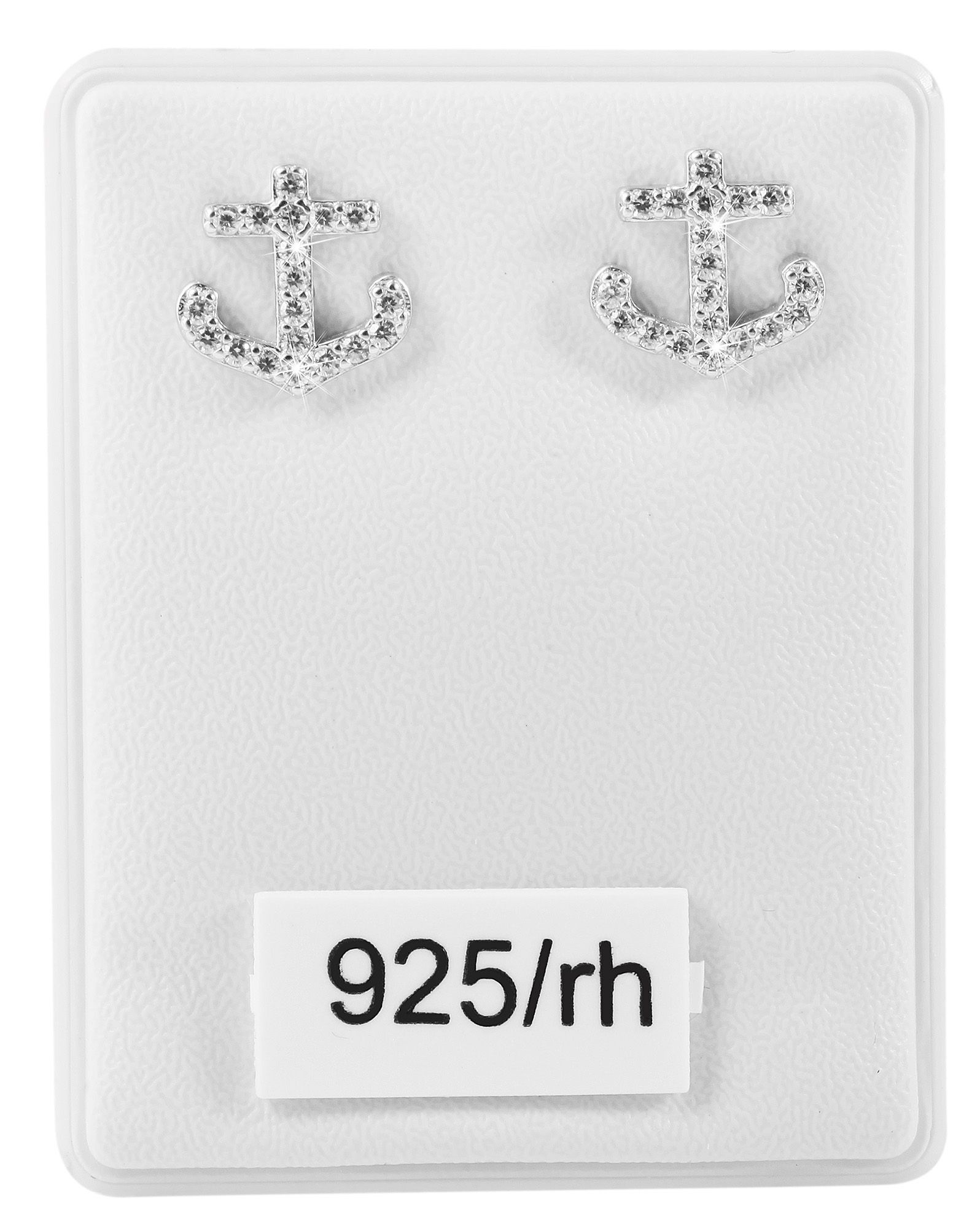 Adelia´s Paar Ohrhänger "Ohrringe – Ohrstecker aus 925 Silber mit Zirkonia" Ideal als Geschenk – dezent und elegant