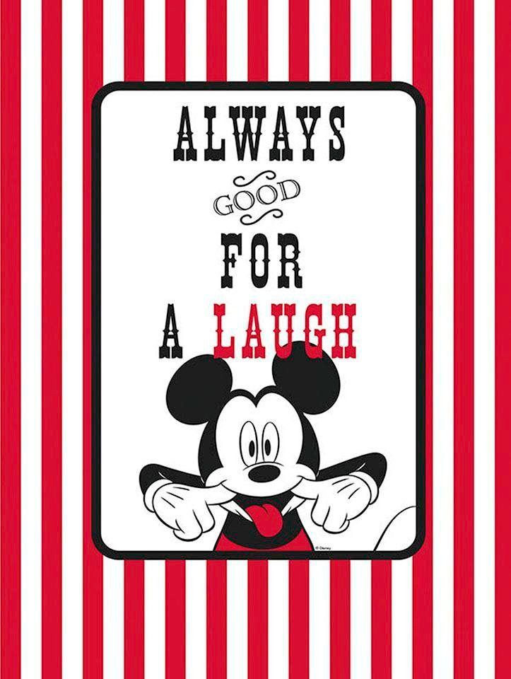 Komar Poster »Mickey Mouse Magnifying Glass«, Disney, (1 St.), Kinderzimmer,  Schlafzimmer, Wohnzimmer | BAUR