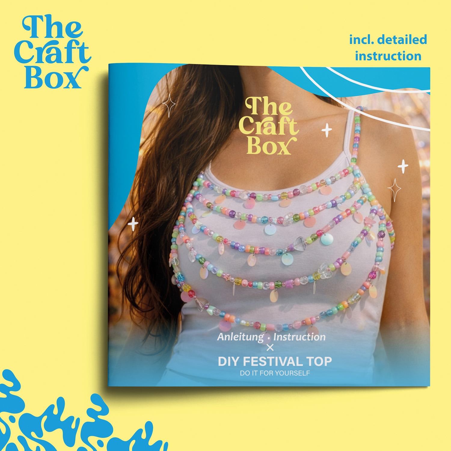 Lena® Kreativset »The Craft Box, DIY Festival Top«