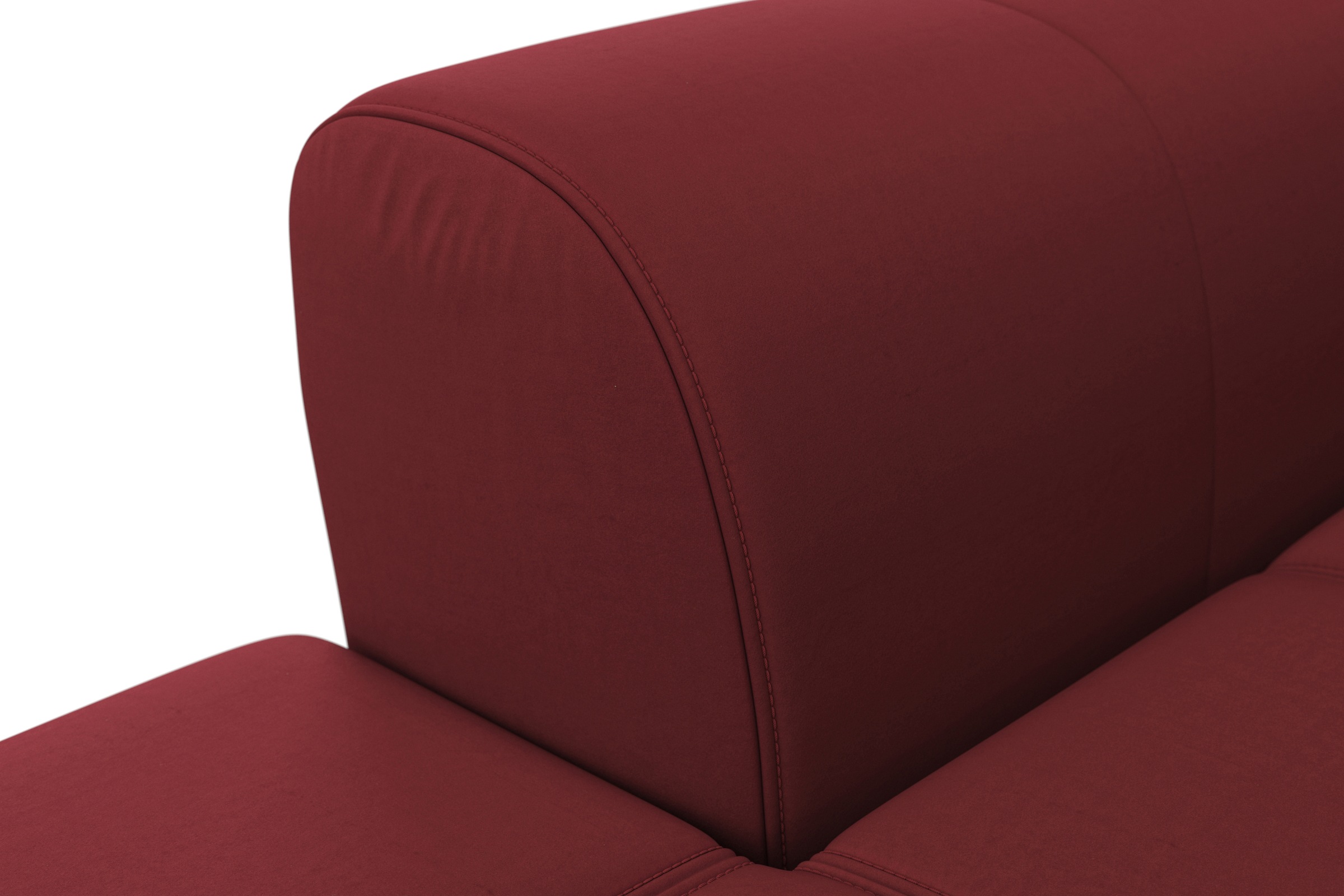 sit&more Wohnlandschaft »Bendigo U-Form«, inklusive Sitztiefenverstellung, Bodenfreiheit 12 cm, in 2 Fußfarben