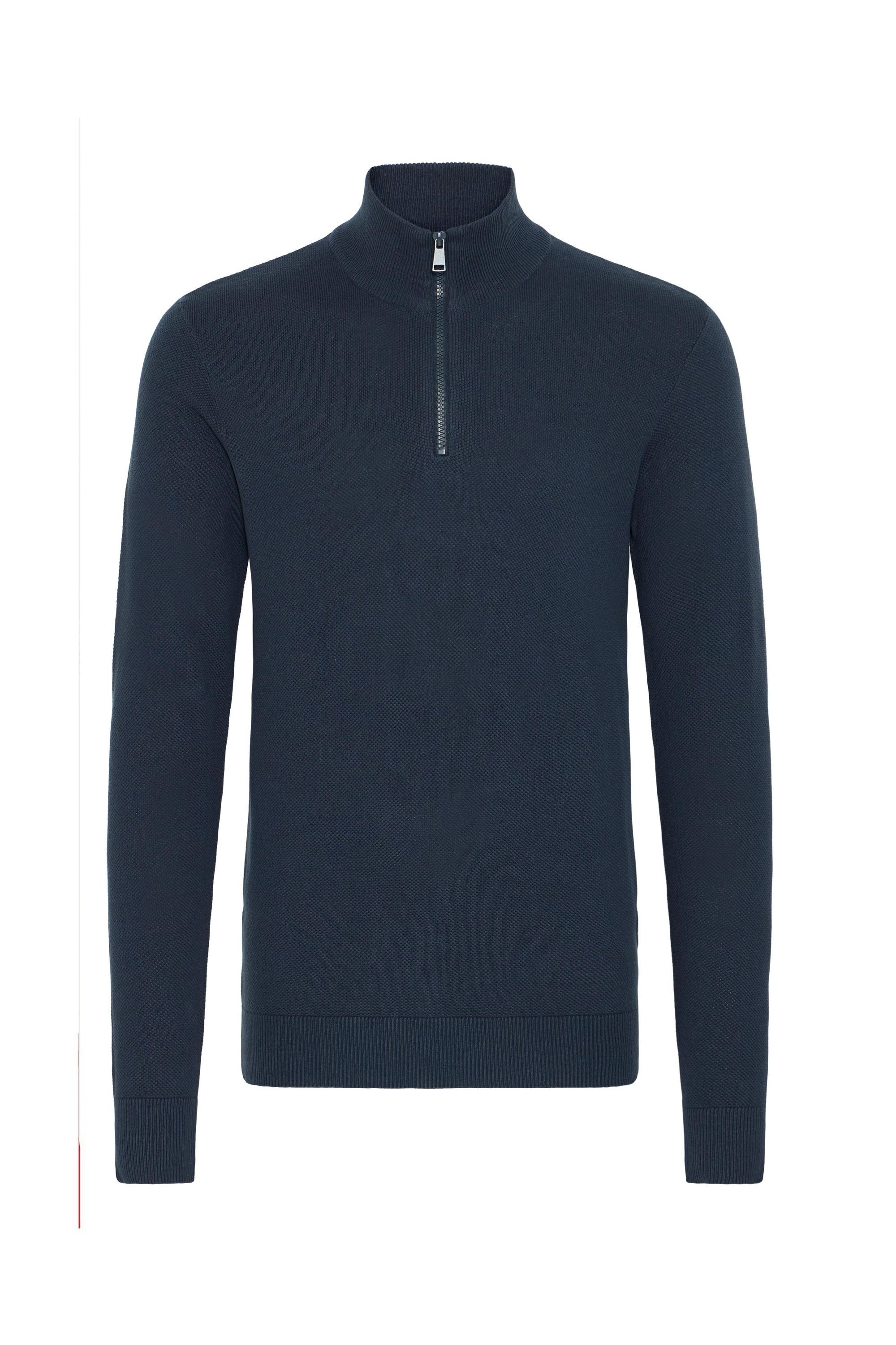 Blend Troyer "BHBartel" Klassischer Feinstrick-Pullover mit Stehkragen und günstig online kaufen