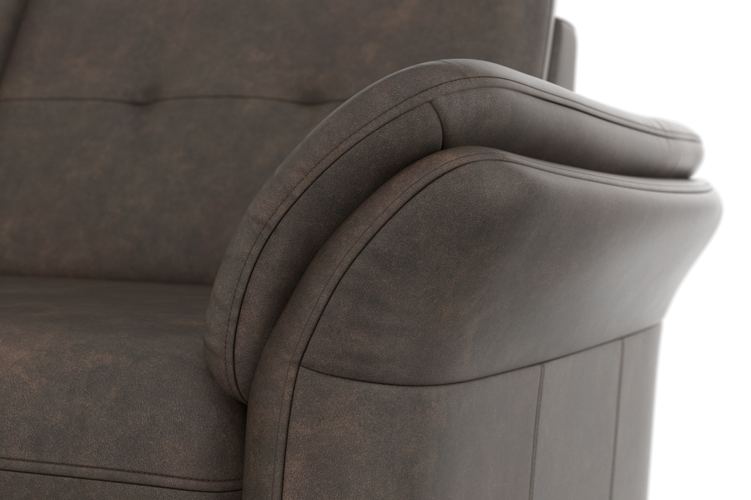 sit&more Ecksofa »Göteborg«, Sitztiefenverstellung und Federkern, wahlweise mit Bettfunktion