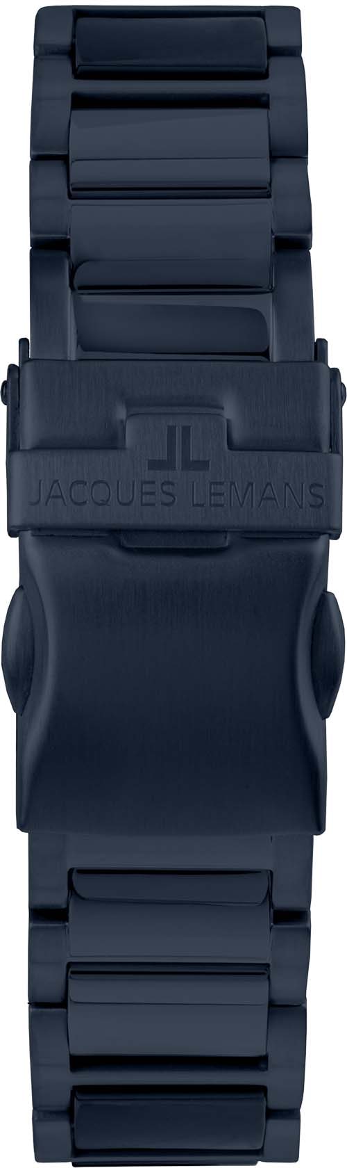 Jacques Lemans Keramikuhr »Liverpool, 42-12E«, Quarzuhr, Armbanduhr, Damenuhr, Datum, Leuchtzeiger