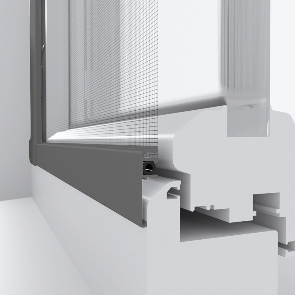 Windhager Insektenschutz-Fensterrahmen »Ultra Flat«, BxH: 100x120 cm