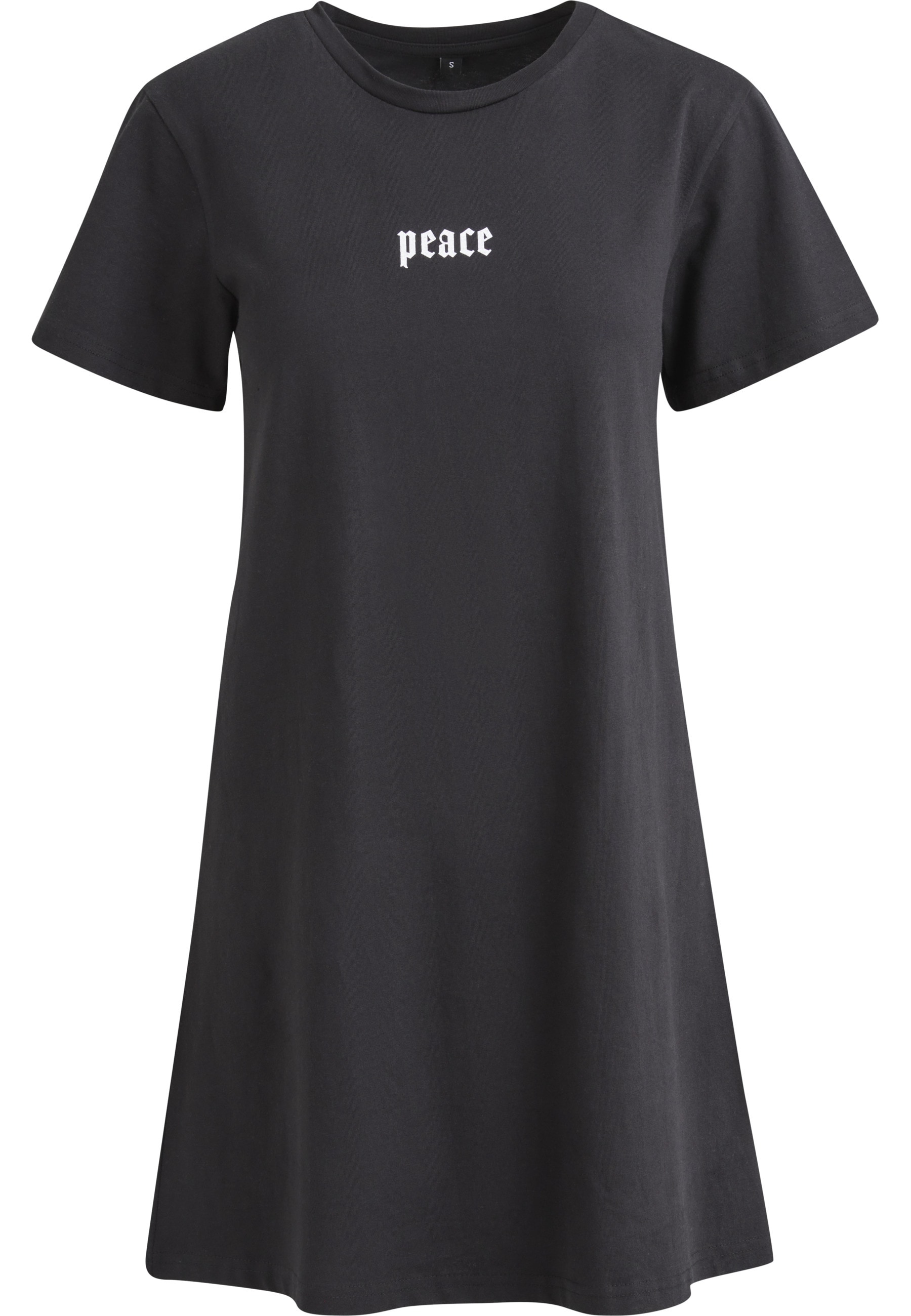 Miss Tee T-Shirt "Miss Tee Girls Peace Hand Ladies Tee Dress" 1 Stk. günstig online kaufen