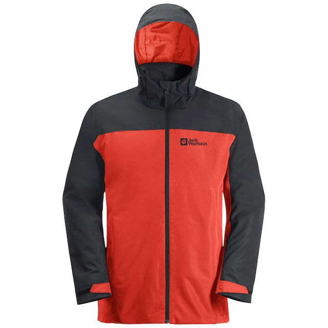 Jack Wolfskin 3-in-1-Funktionsjacke »TAUBENBERG 3IN1 JKT M«, (2 teilig),  mit Kapuze | BAUR