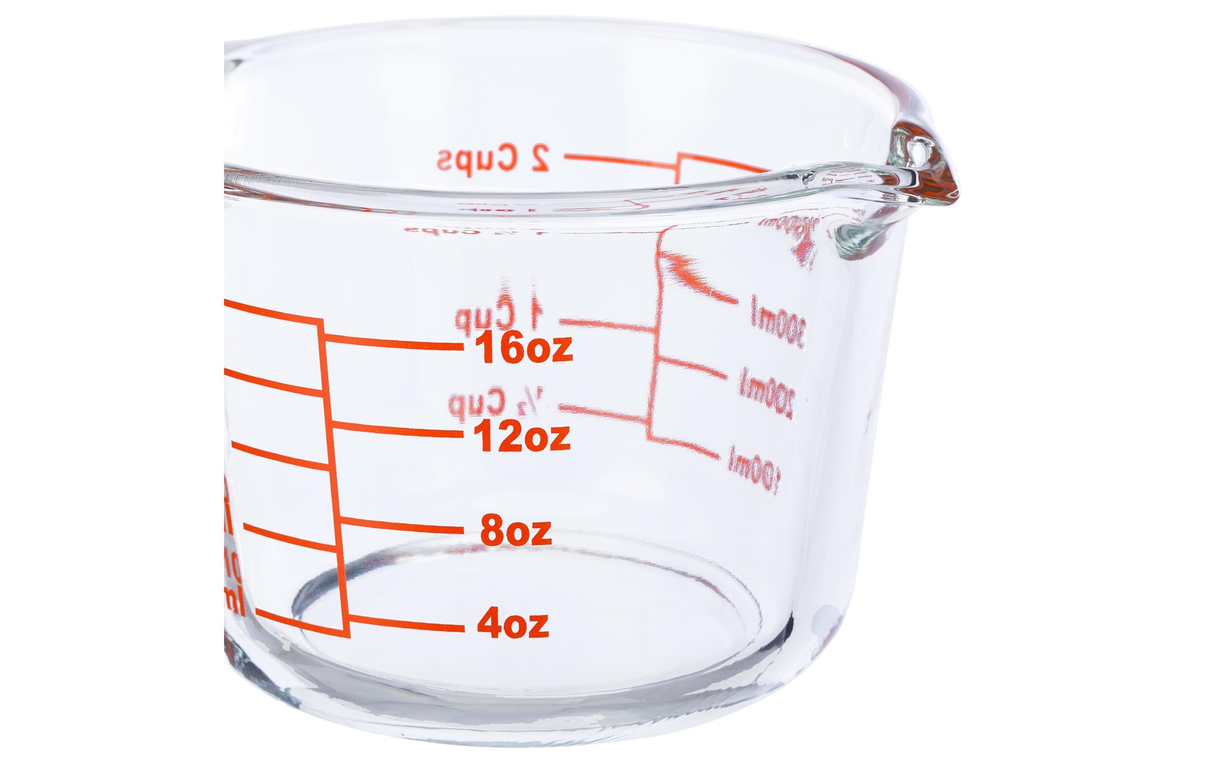 relaxdays Messbecher »500 ml« Glas 1 Stk. tlg.