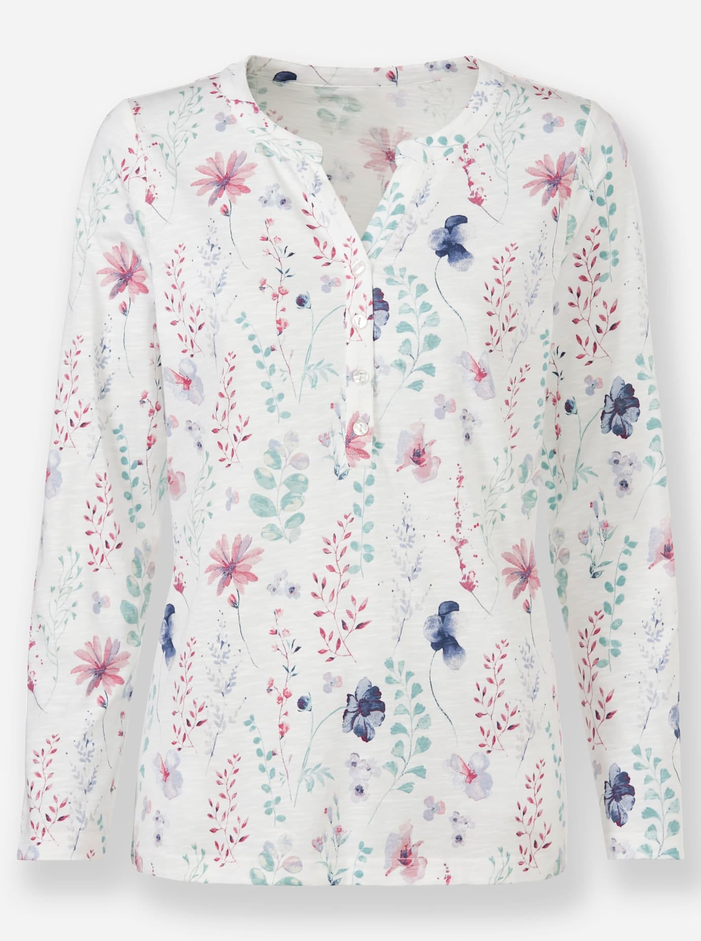 Inspirationen Langarmshirt »Shirt«, (1 tlg.)