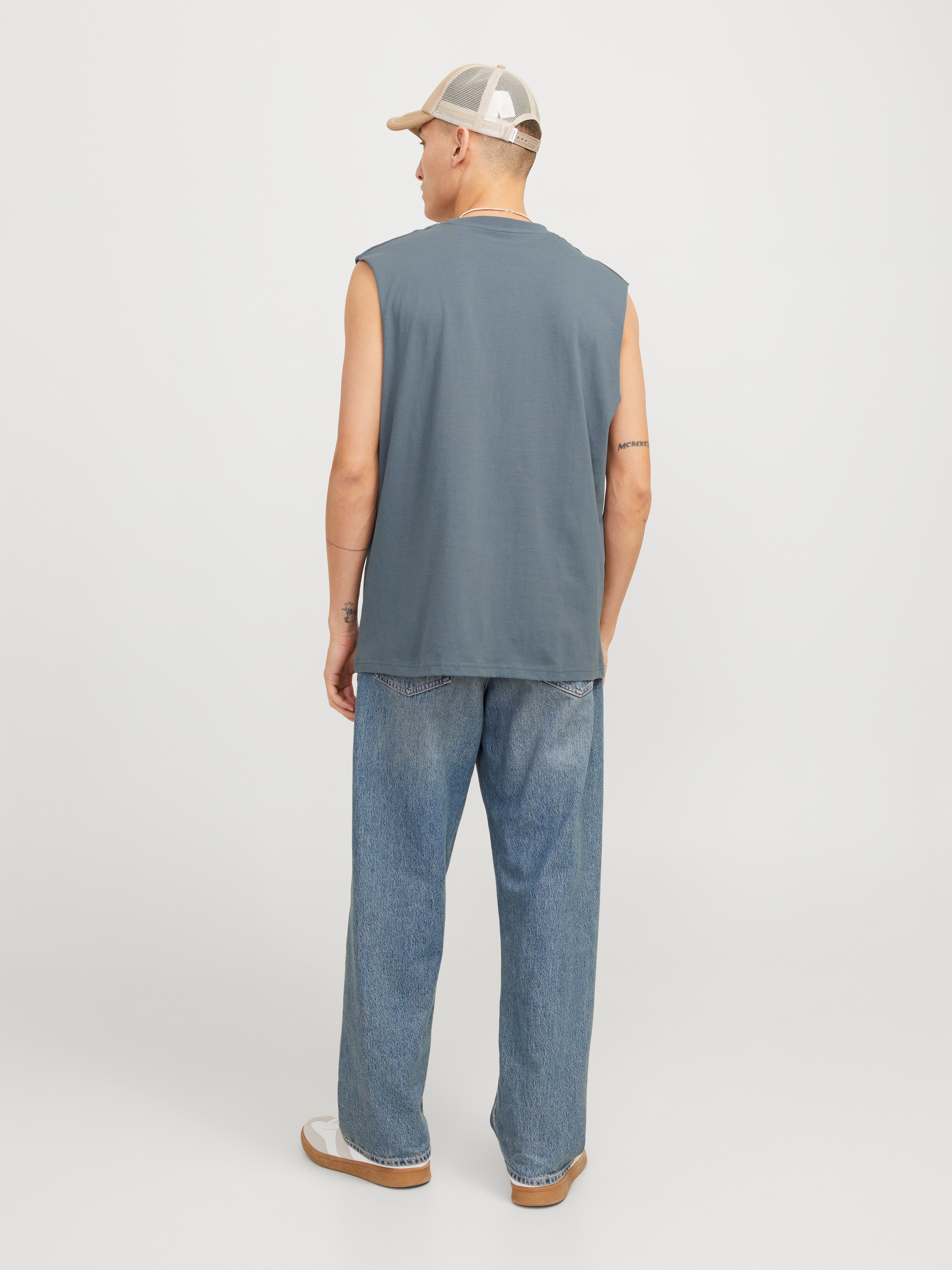 Jack & Jones Kurzarmshirt »JORVESTERBRO SLEEVELESS TEE SN«