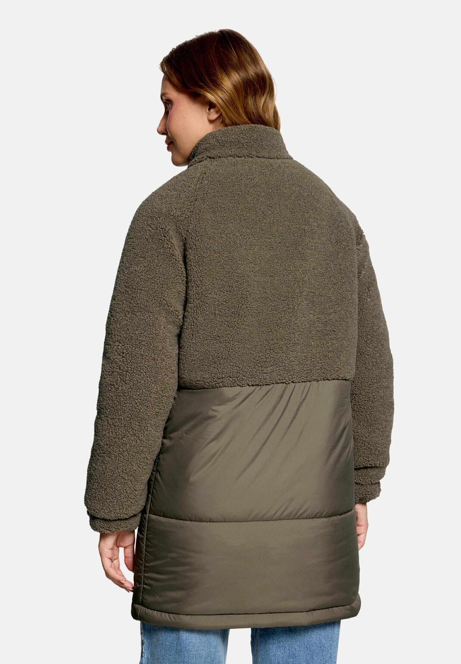 Cartoon Fellimitatjacke »Damen mit Plüsch«