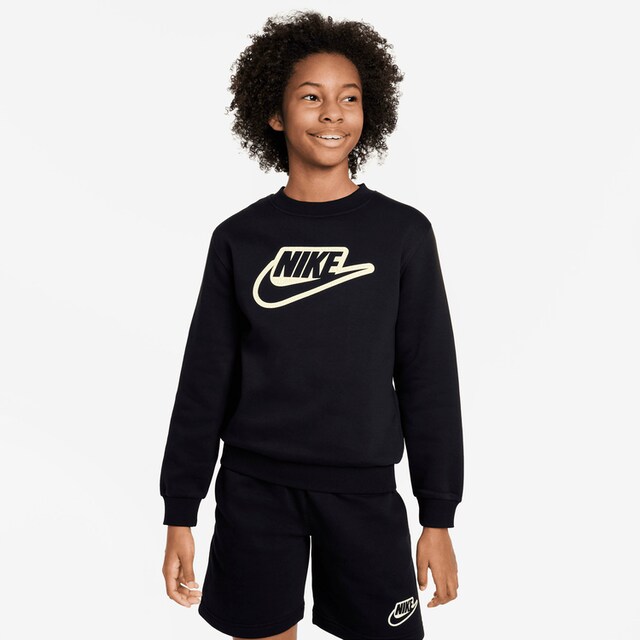 Nike Sportswear Sweatshirt »K NSW CLUB+ CREW CREATE - für Kinder« | BAUR