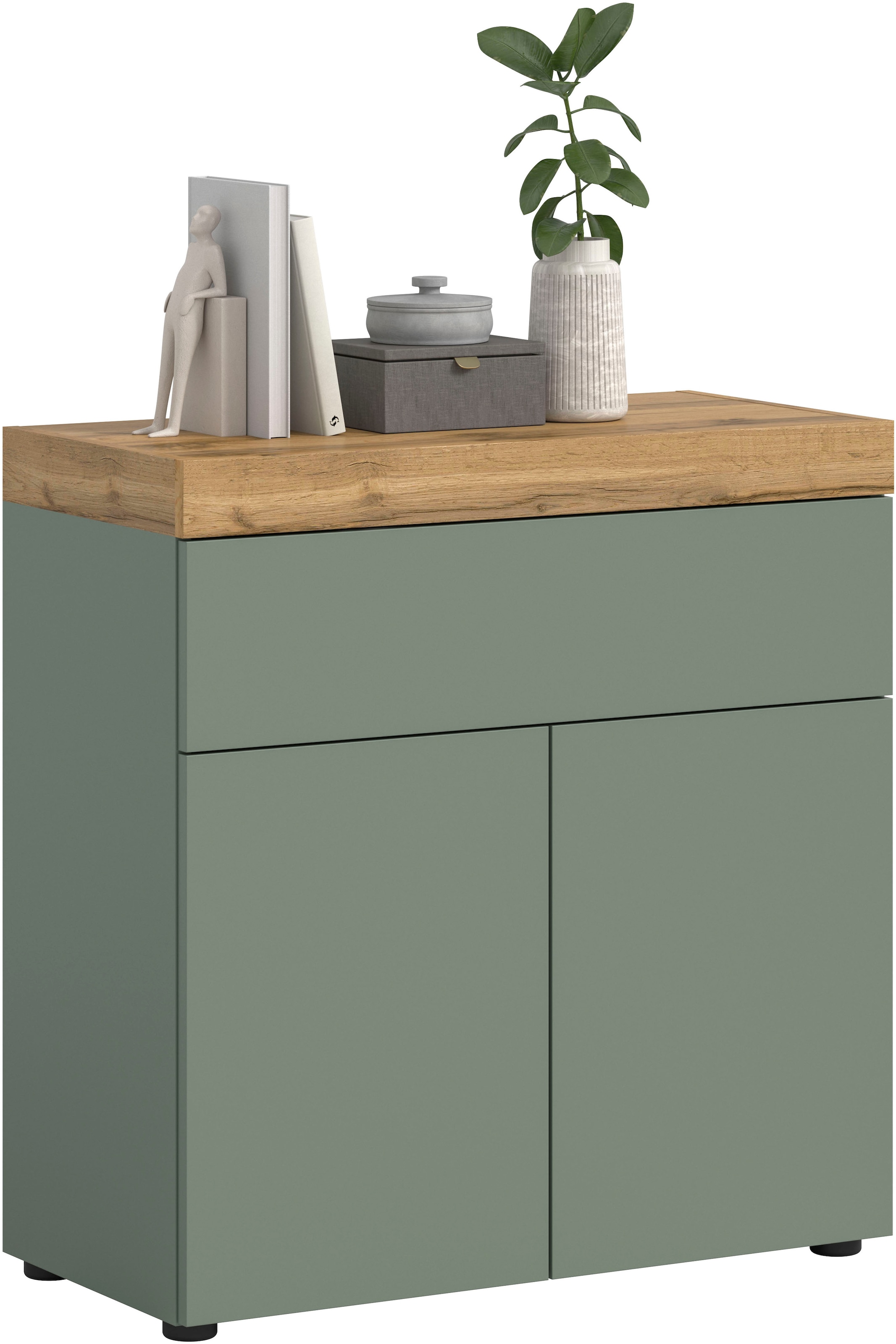OTTO home Kommode "MAMBO, TOPSELLER, Breite 77cm, 2 Türen, 1 Einlegeboden, 1 Schubkasten" 1 Stk. tlg. Kommode, Anrichte, Wohnzimmer, Schlafzimmer