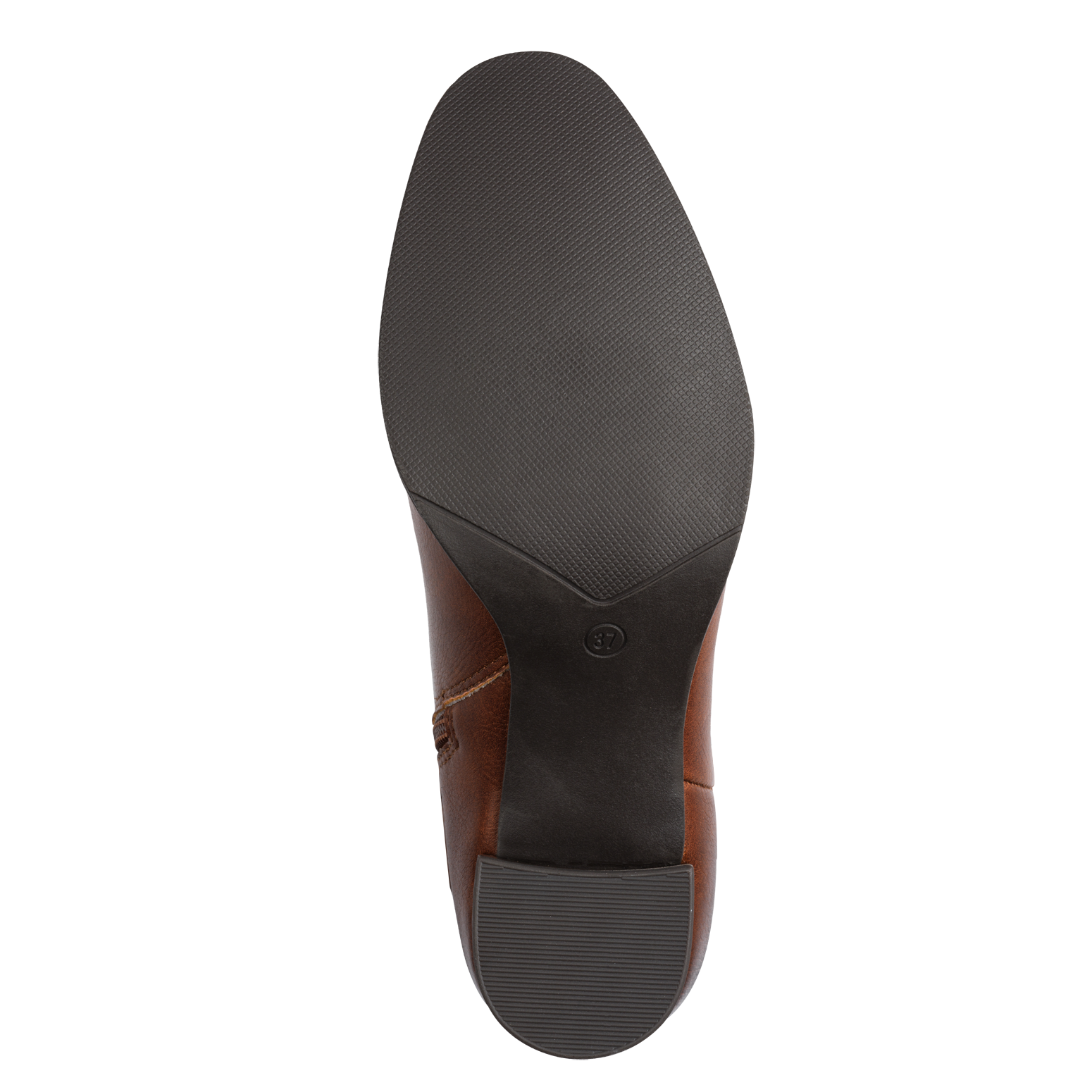 MARCO TOZZI Stiefelette, Blockabsatz, Businessschuh mit Falten im slouchy Look