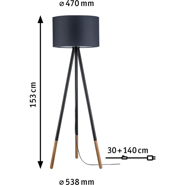 Paulmann LED Stehlampe »Rurik«, 1 flammig-flammig kaufen | BAUR