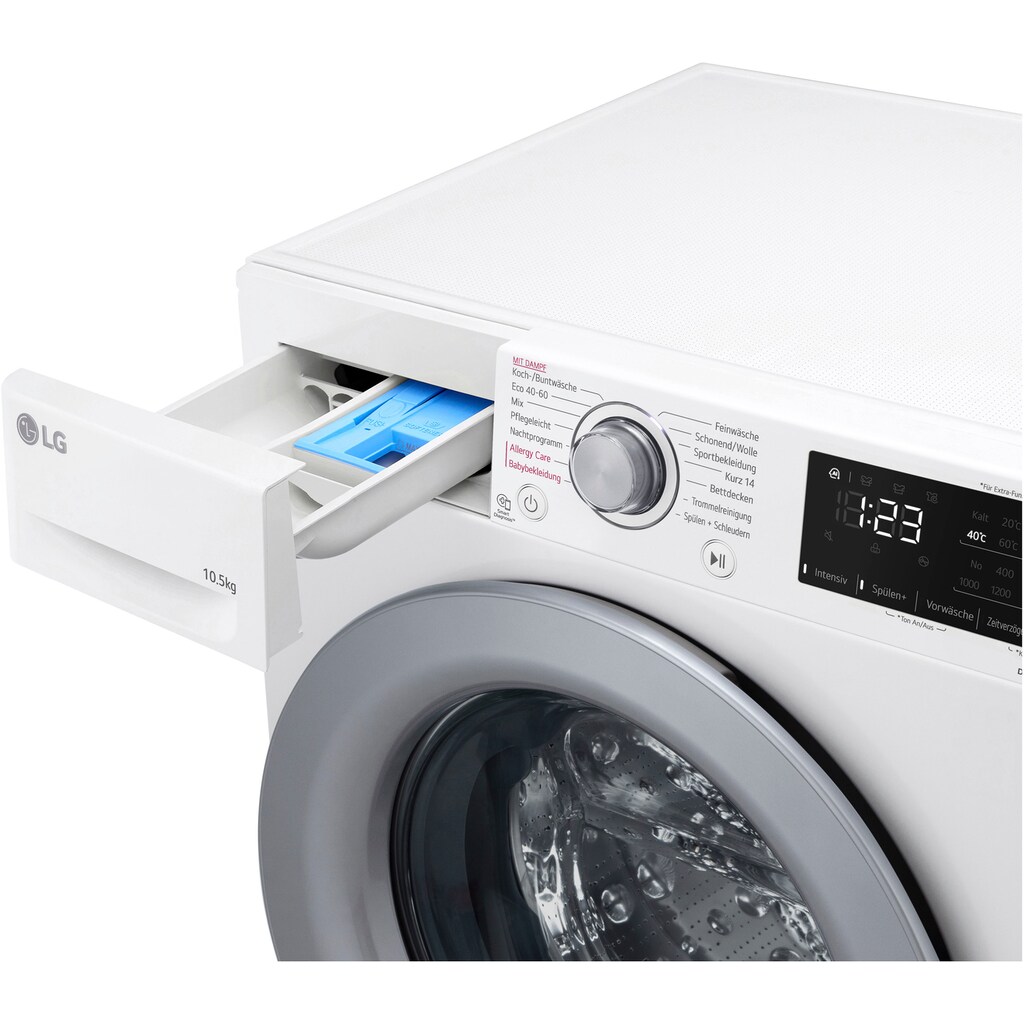 LG Waschmaschine »F4WV32X4«, F4WV32X4, 10,5 kg, 1400 U/min