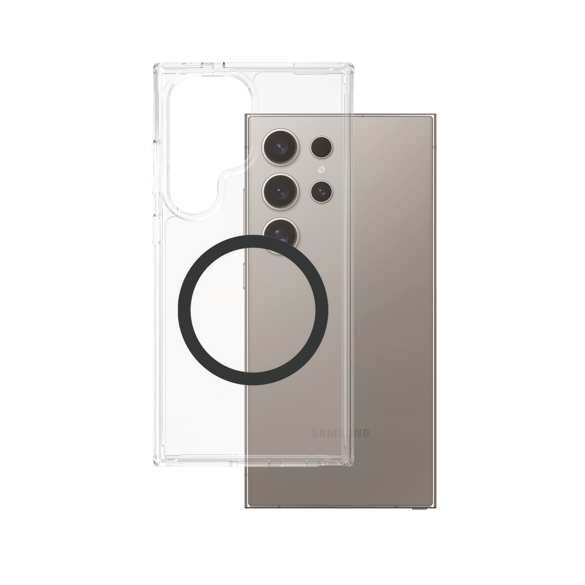 CARE by PanzerGlass Handyhülle »Magnetic QI Compatible Urban Combat Case für Samsung Galaxy S25 Ultra«, Backcover, Schutzhülle, Handyschutzhülle, Case, Schutzcase, stoßfest