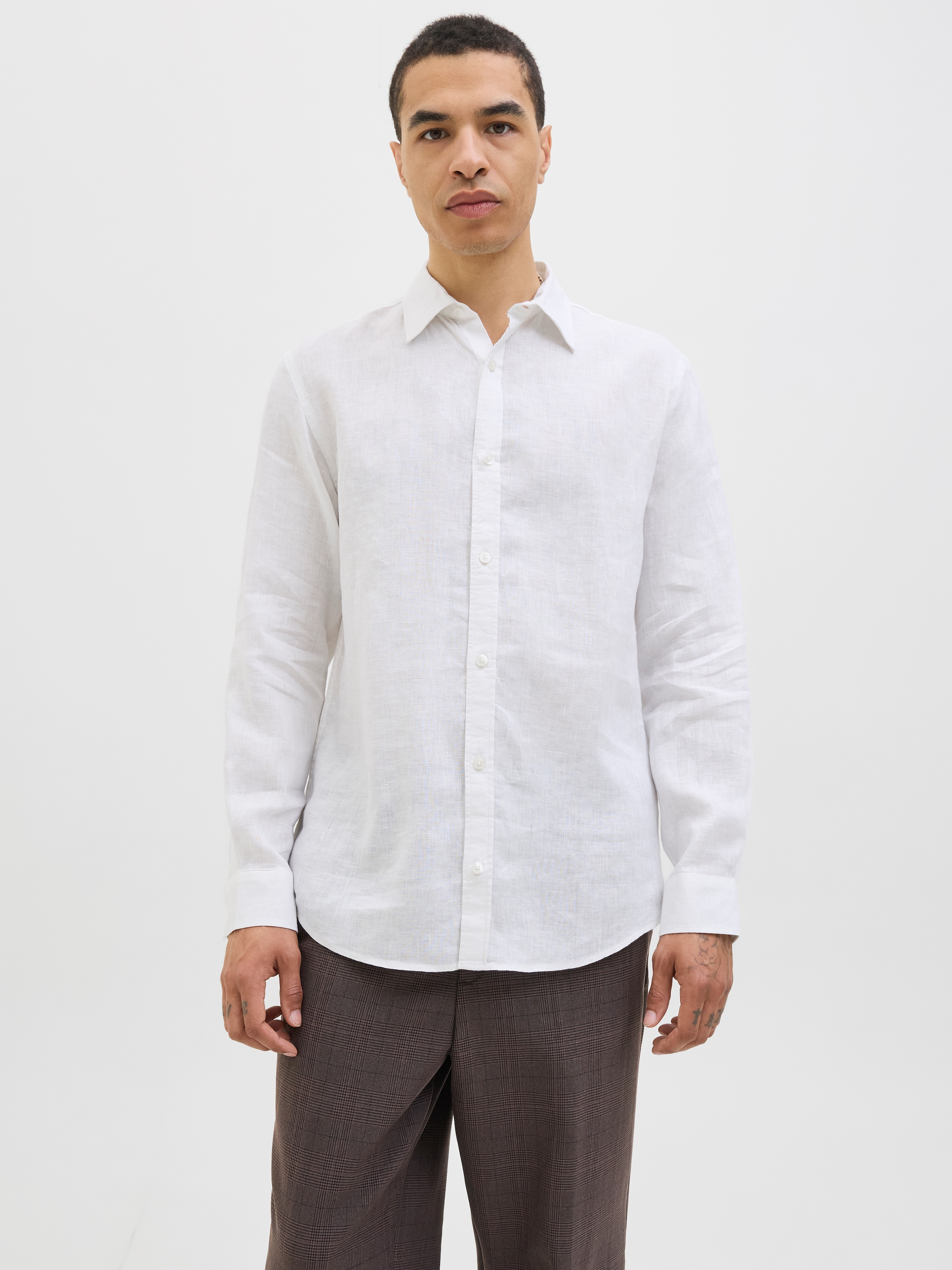 Jack & Jones Leinenhemd »JPRBLALOUI LINEN L/S SHIRT«