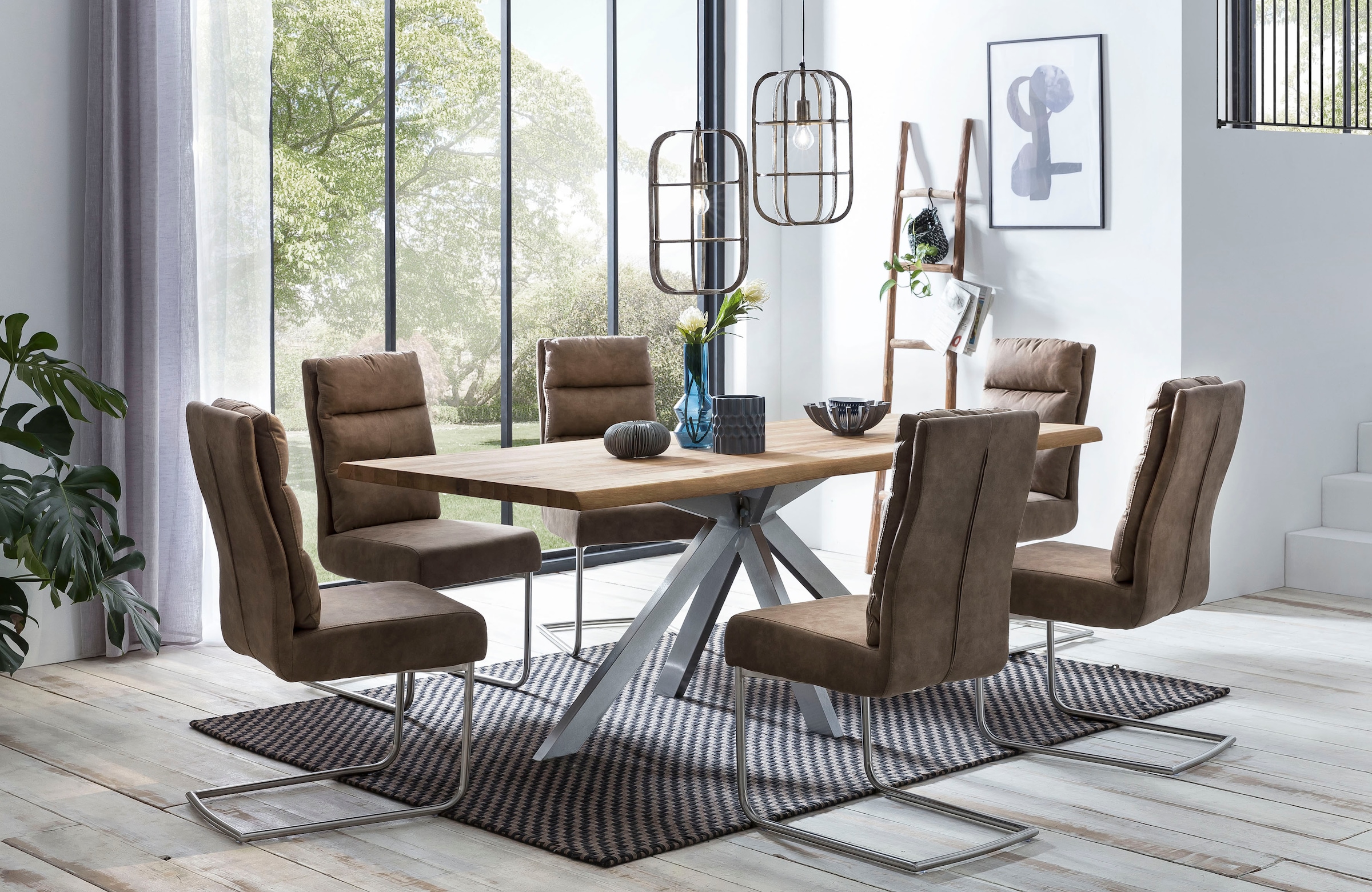 Home affaire "Tristan natur" mit echter Baumkante