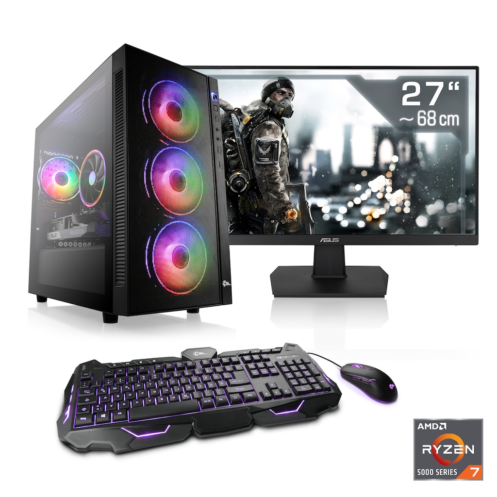 CSL Gaming-PC-Komplettsystem »Sprint V27411«