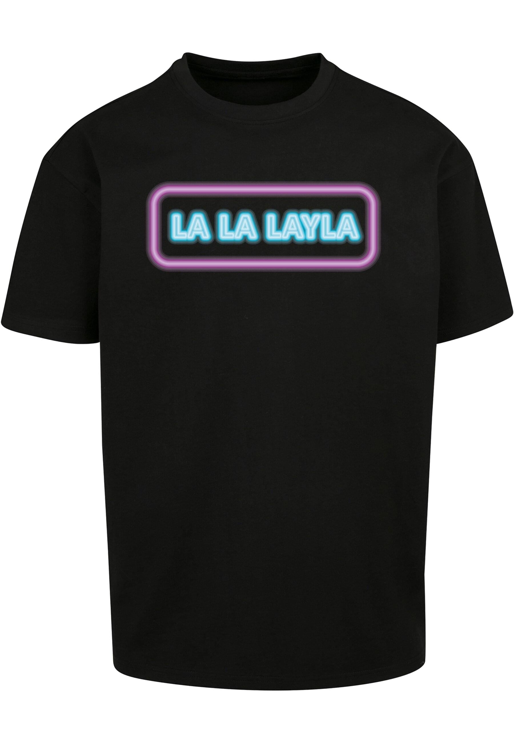 T-Shirt »Merchcode Herren LA LA LAYLA Oversize Tee«