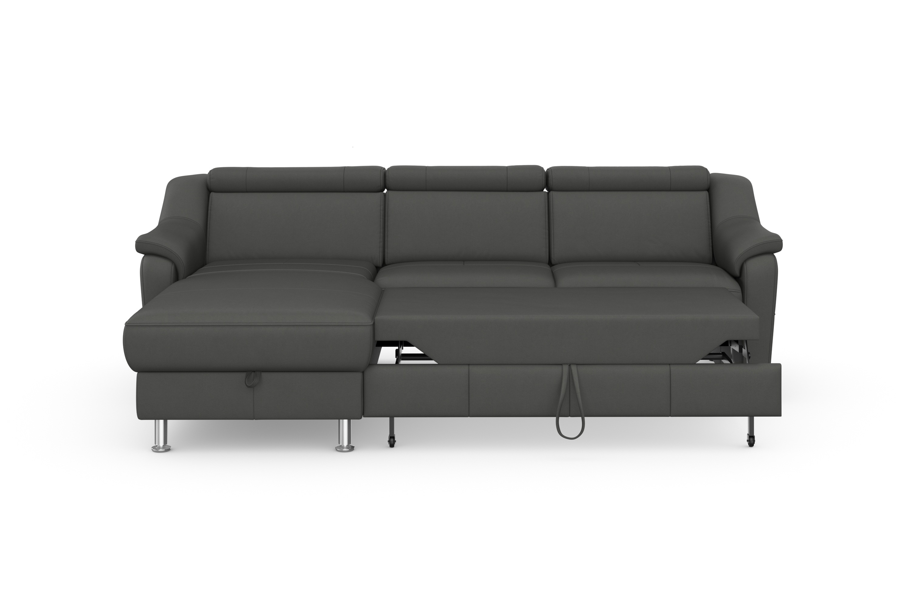Thumbnail - sit&more Ecksofa "Freetown L-Form", inklusive Kopfteilverstellung und komfortablem Federkern