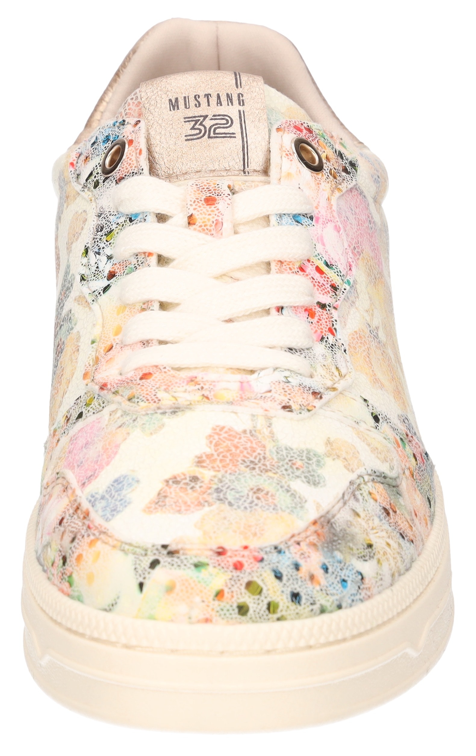 Mustang Shoes Sneaker, Pride Sneaker, Schnürschuh mit bunten Metallic-Besätzen
