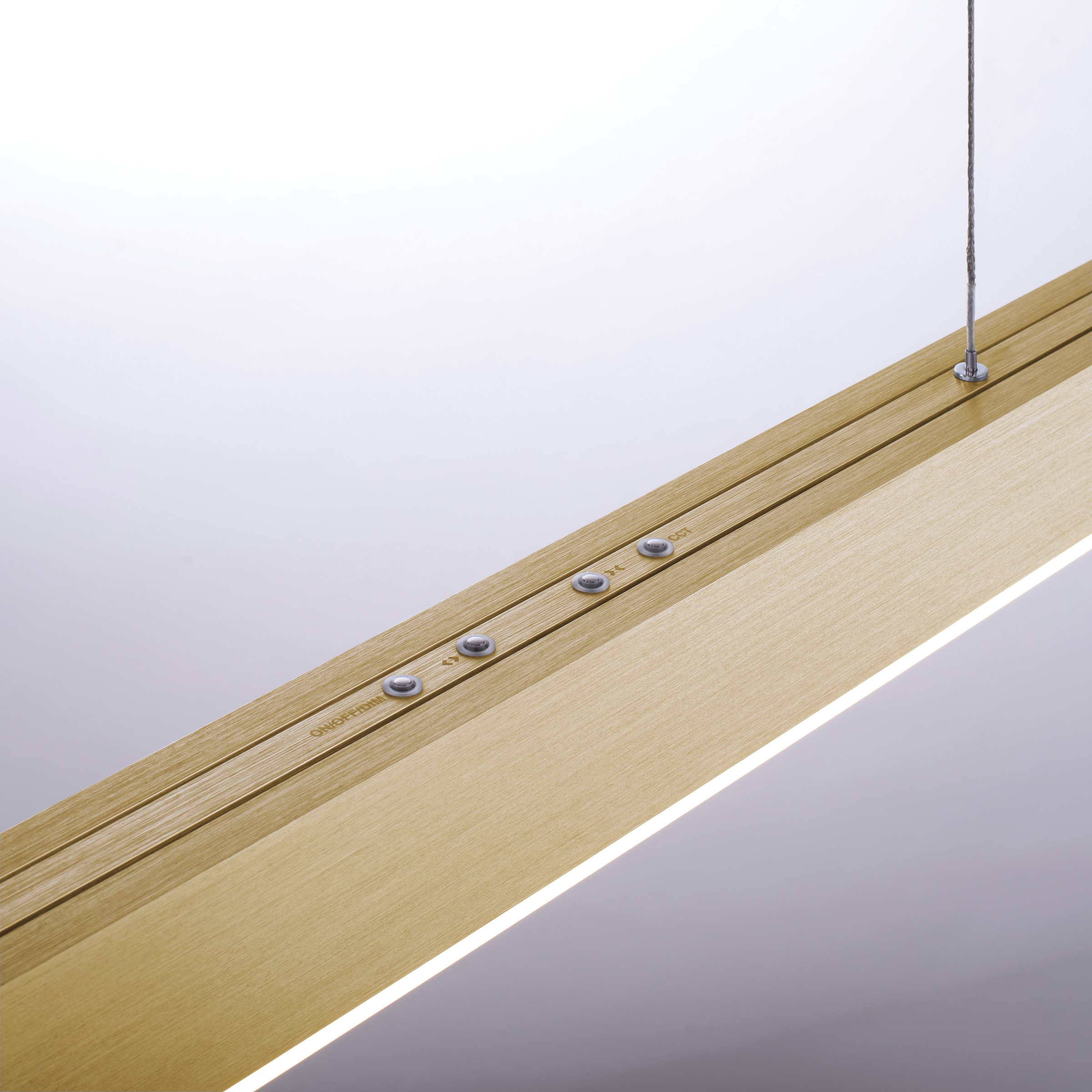 Neuhaus PURE LED Pendelleuchte »PURE Moto« LED-Board 1 Stk. warmweiß - kaltweiß e-SLIDE® Funktion, CCT, dimmbar, Fernbedienung