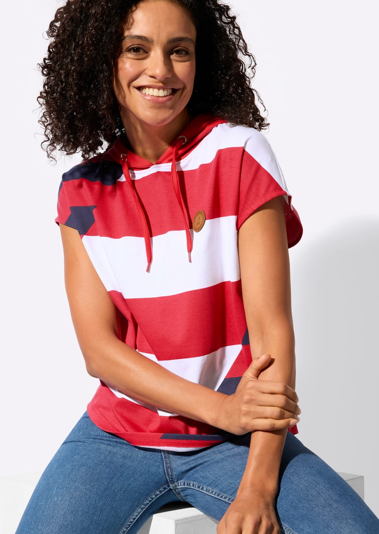 Casual Looks Kapuzenshirt »Kapuzen-Shirt« 1 tlg.