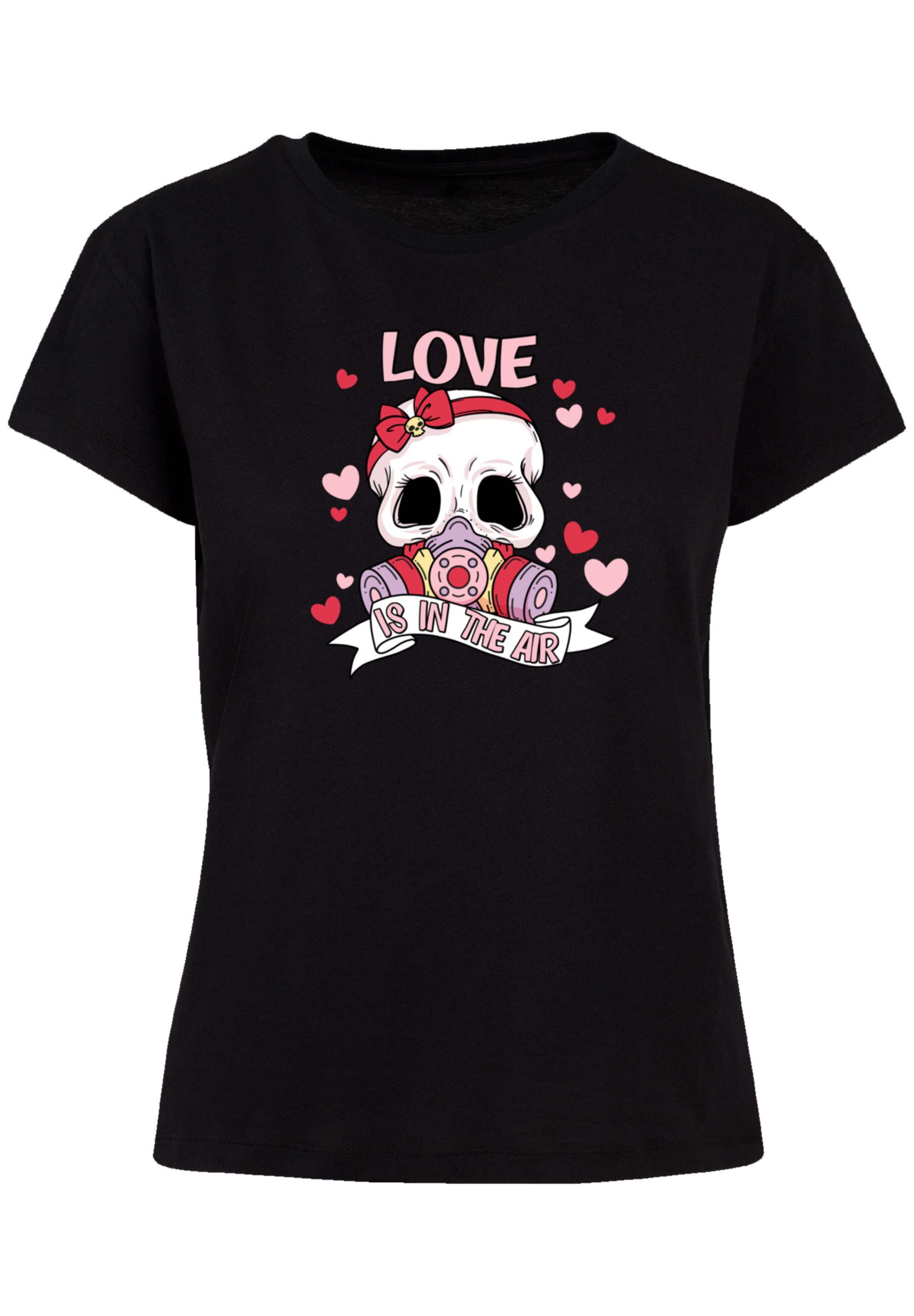 F4NT4STIC T-Shirt »Anti Valentinstag LOVE is in the air«, Premium Qualität