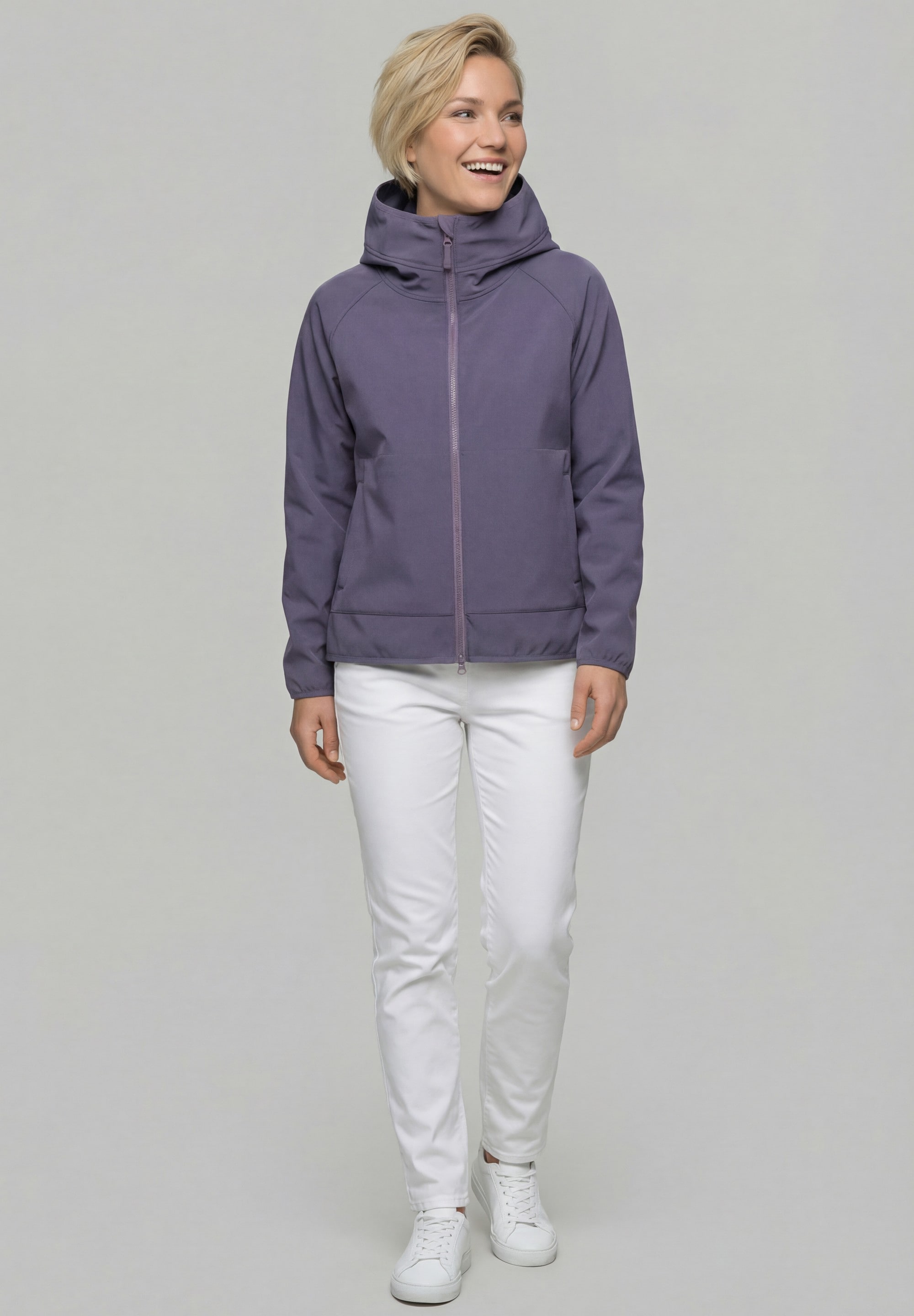 Derbe Softshelljacke »Peutby« mit Kapuze wasserabweisend, winddicht, Kapuze