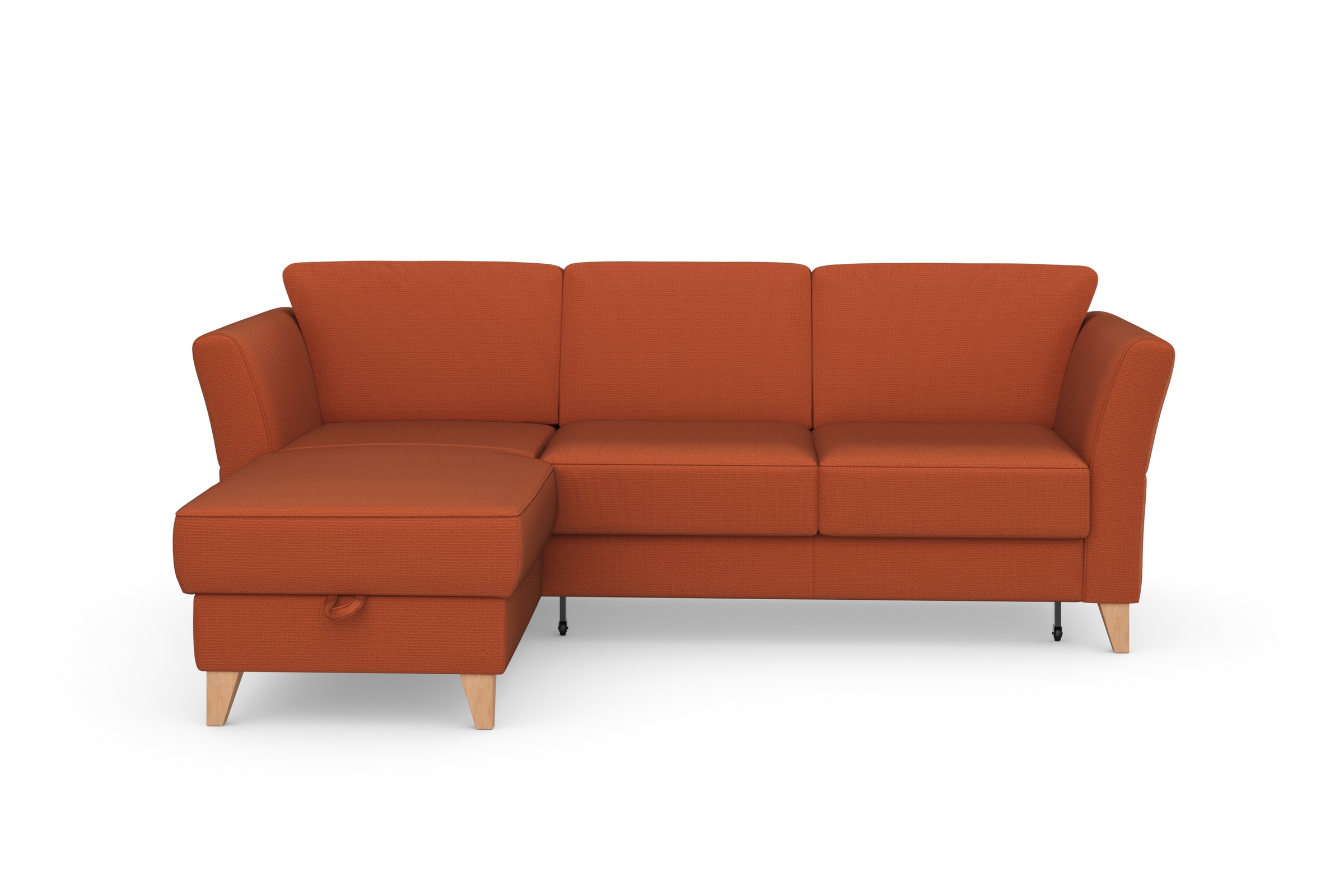 sit&more Ecksofa "Visby L-Form", Wahlweise mit Bettfunktion und Bettkasten, günstig online kaufen