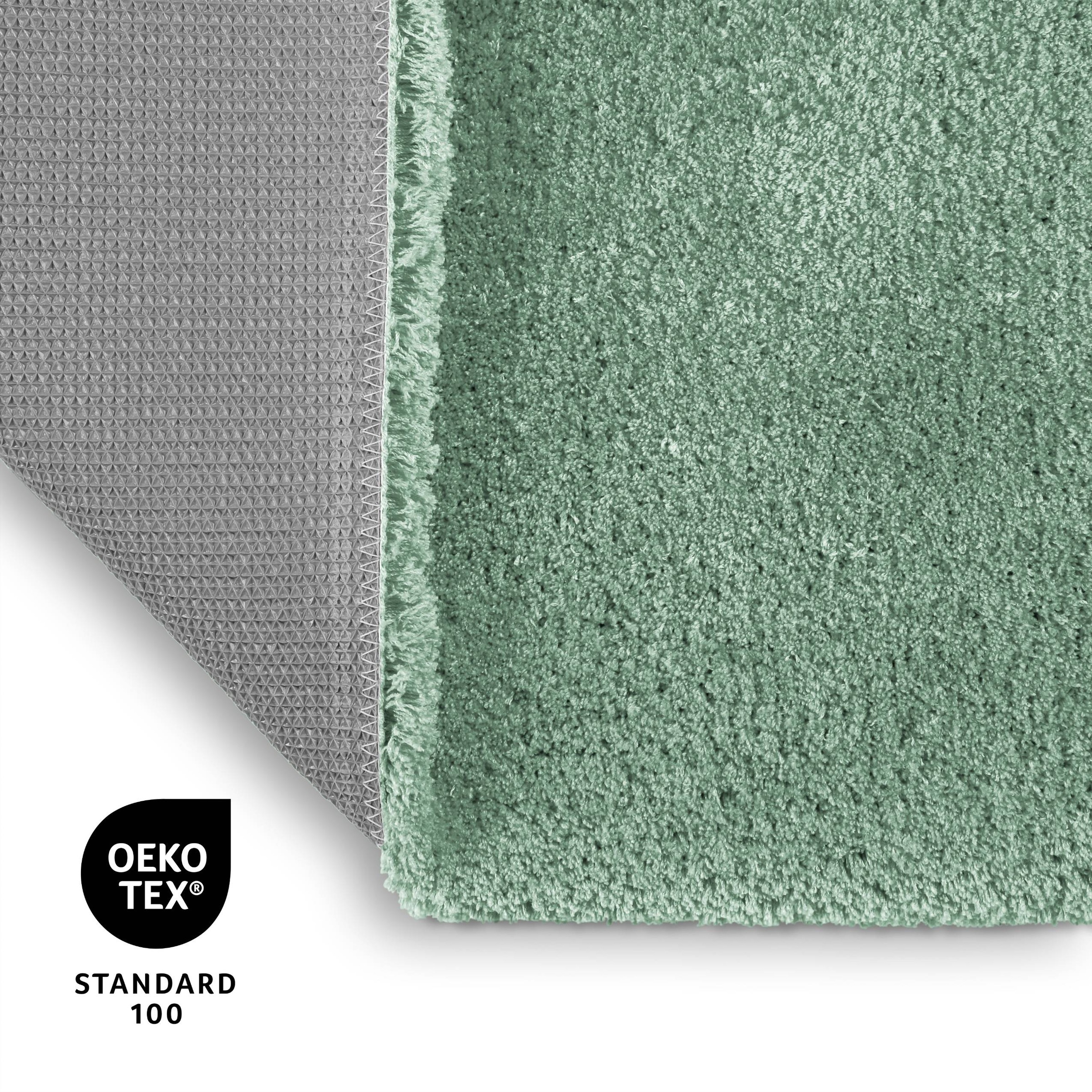 OTTO home Badematte »Kaarin«, rutschhemmend beschichtet, schnell trocknend, Badteppich, getuftet, flauschig, hochflor, große Farbauswahl